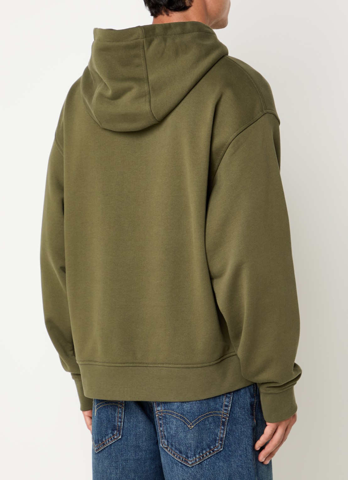 Armani Hoodie met logoprint - achterkant 3 groen