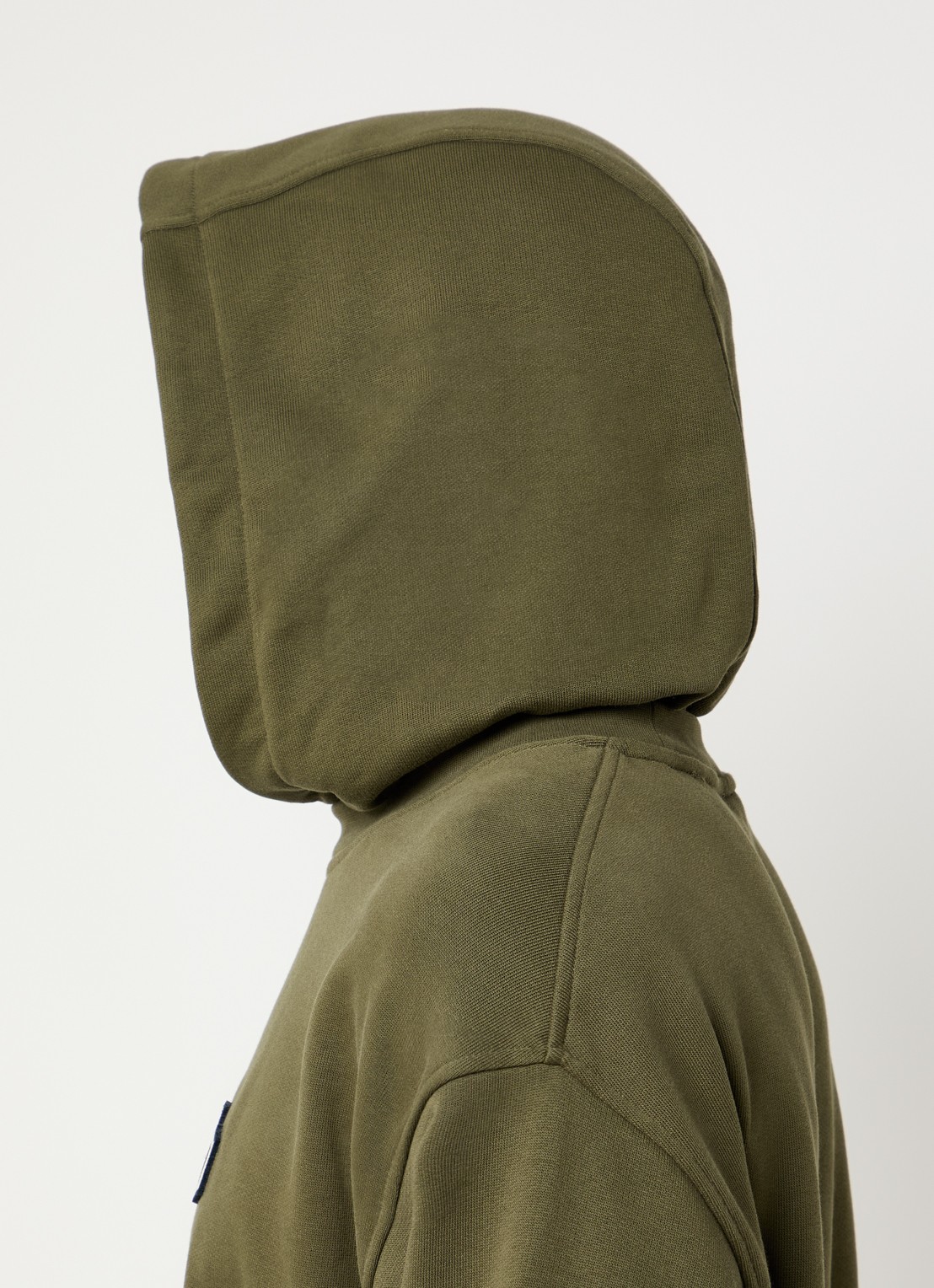 Armani Hoodie met logoprint - detail 2 groen