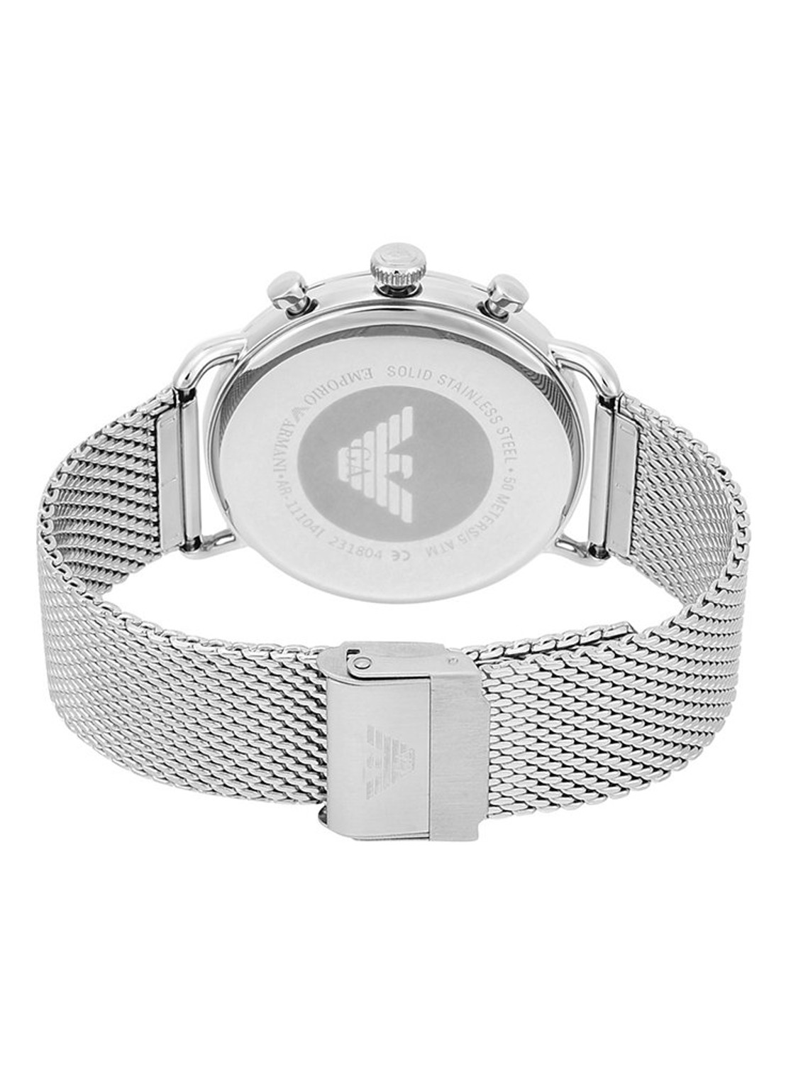 Armani Horloge AR11104 - detail 5 zilver
