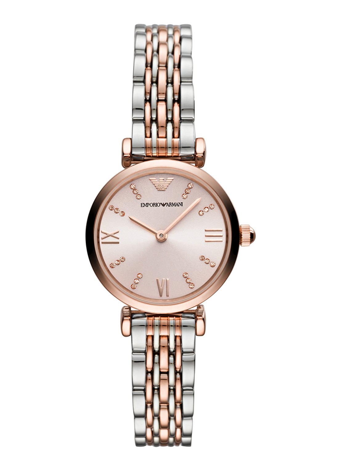 Armani Horloge AR11223 - voorkant roségoud