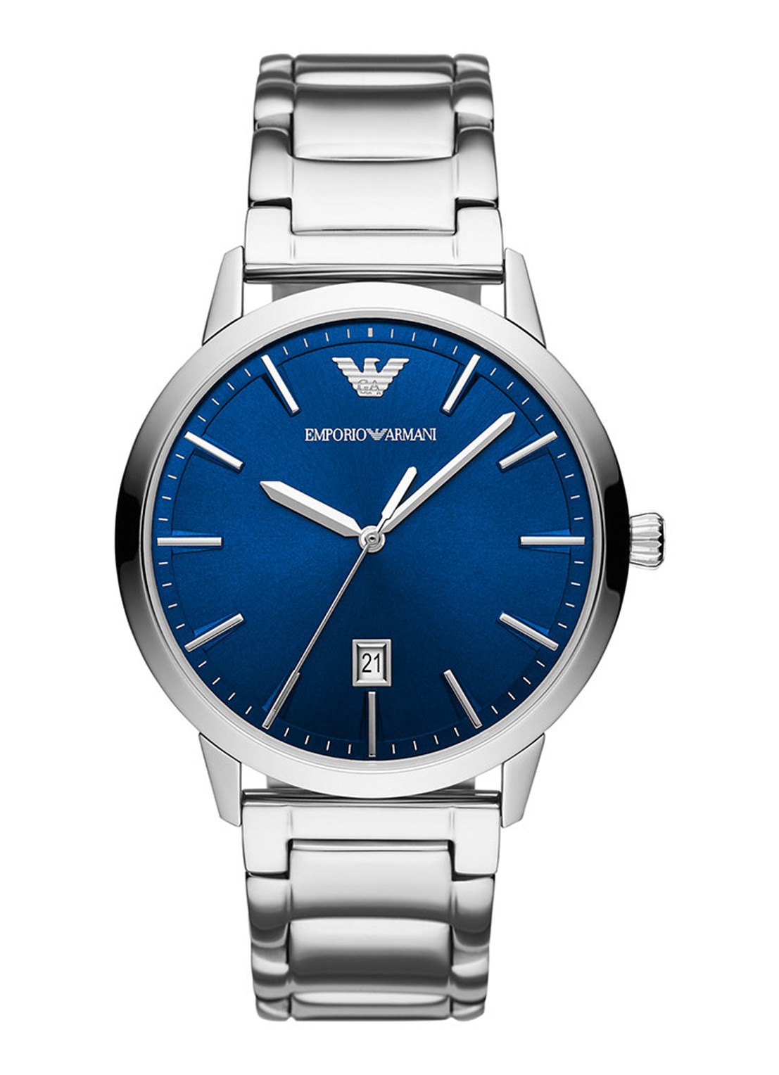 Armani Horloge AR11311 - voorkant zilver
