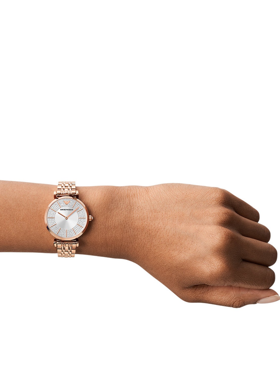 Armani Horloge AR11446 - detail 5 roségoud