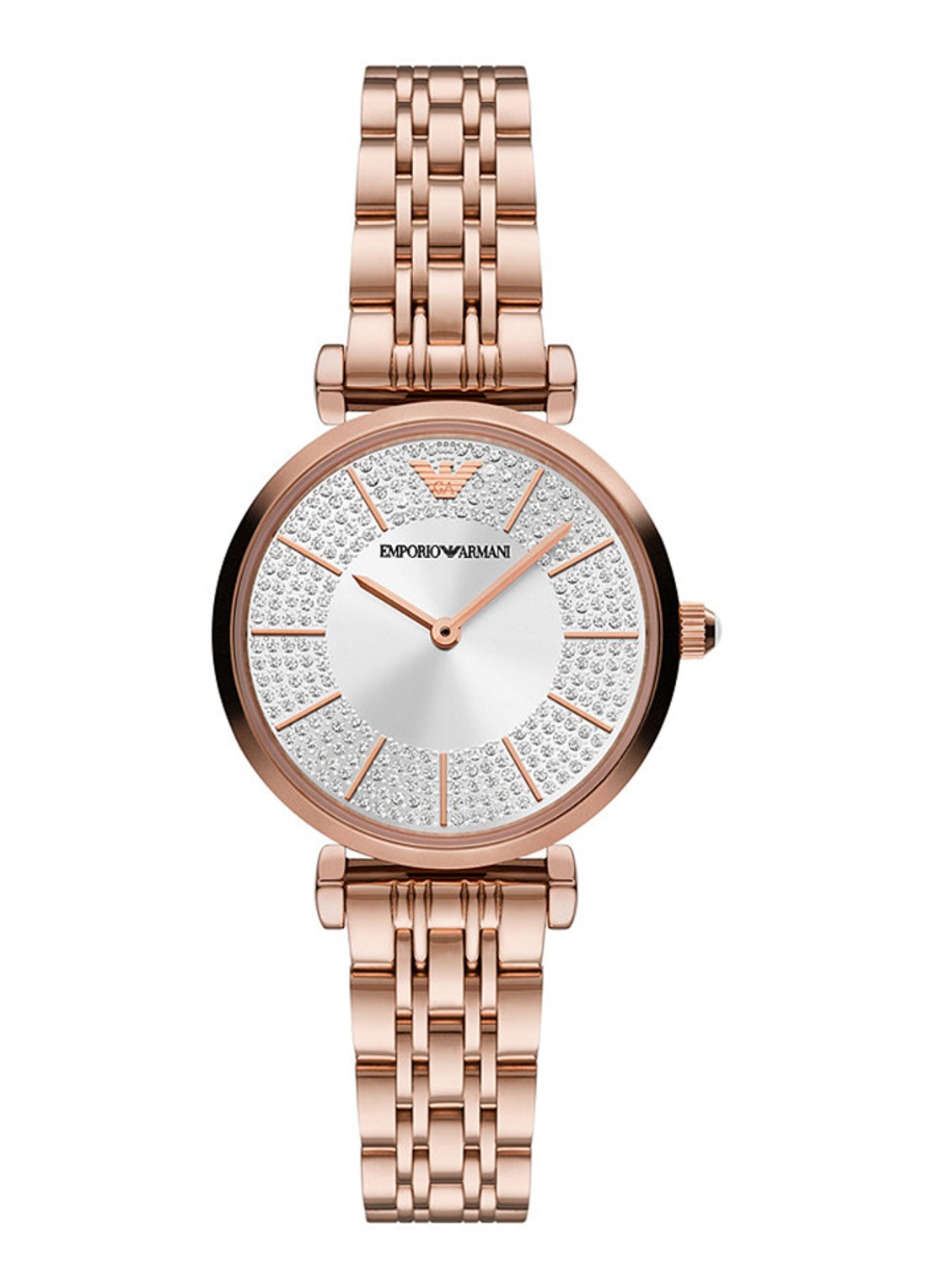 Armani Horloge AR11446 - voorkant roségoud