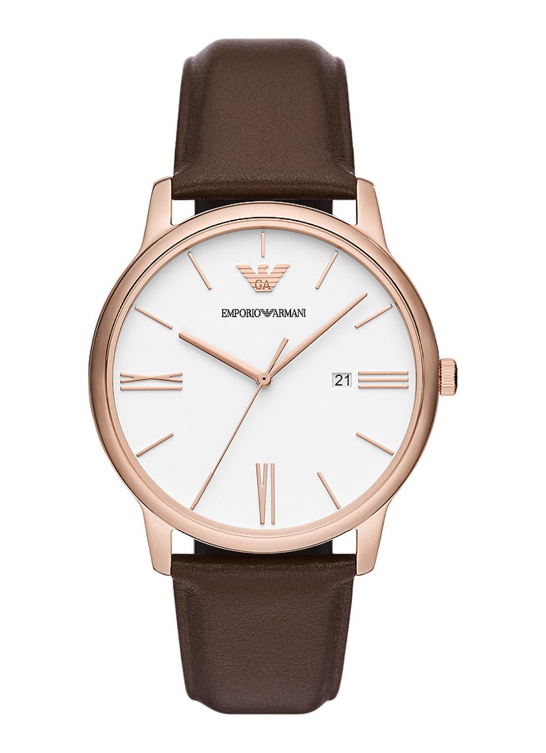 Armani Horloge AR11572 - voorkant roségoud