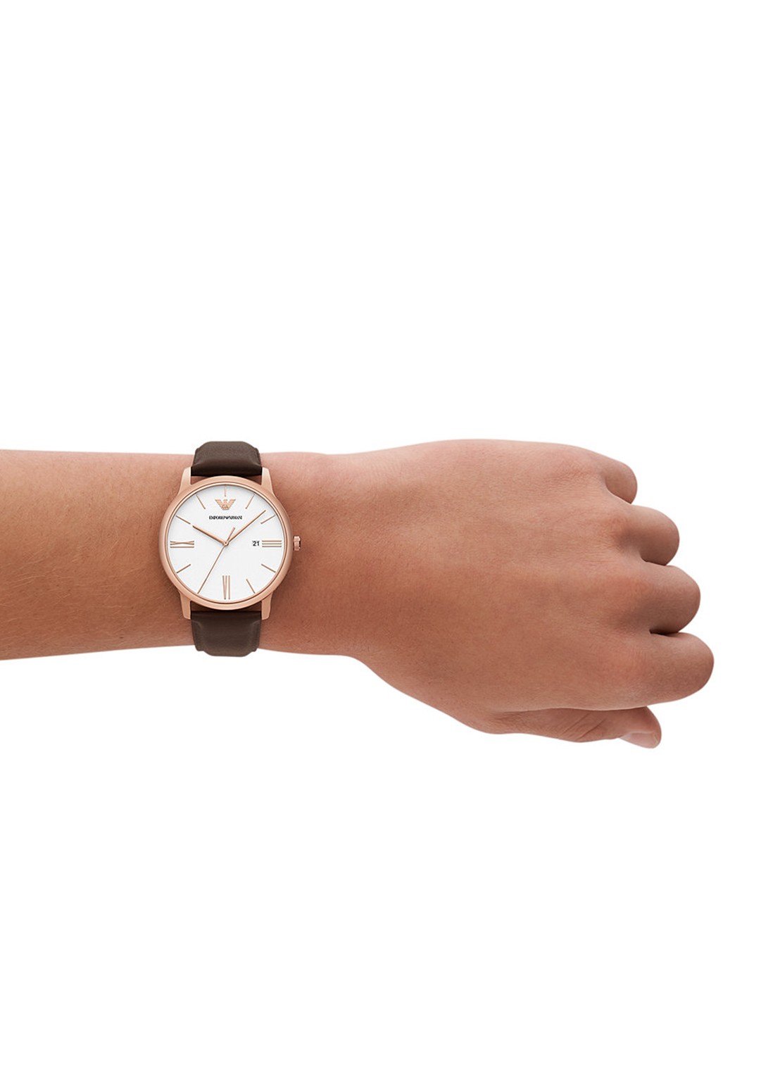 Armani Horloge AR11572 - voorkant 2 roségoud