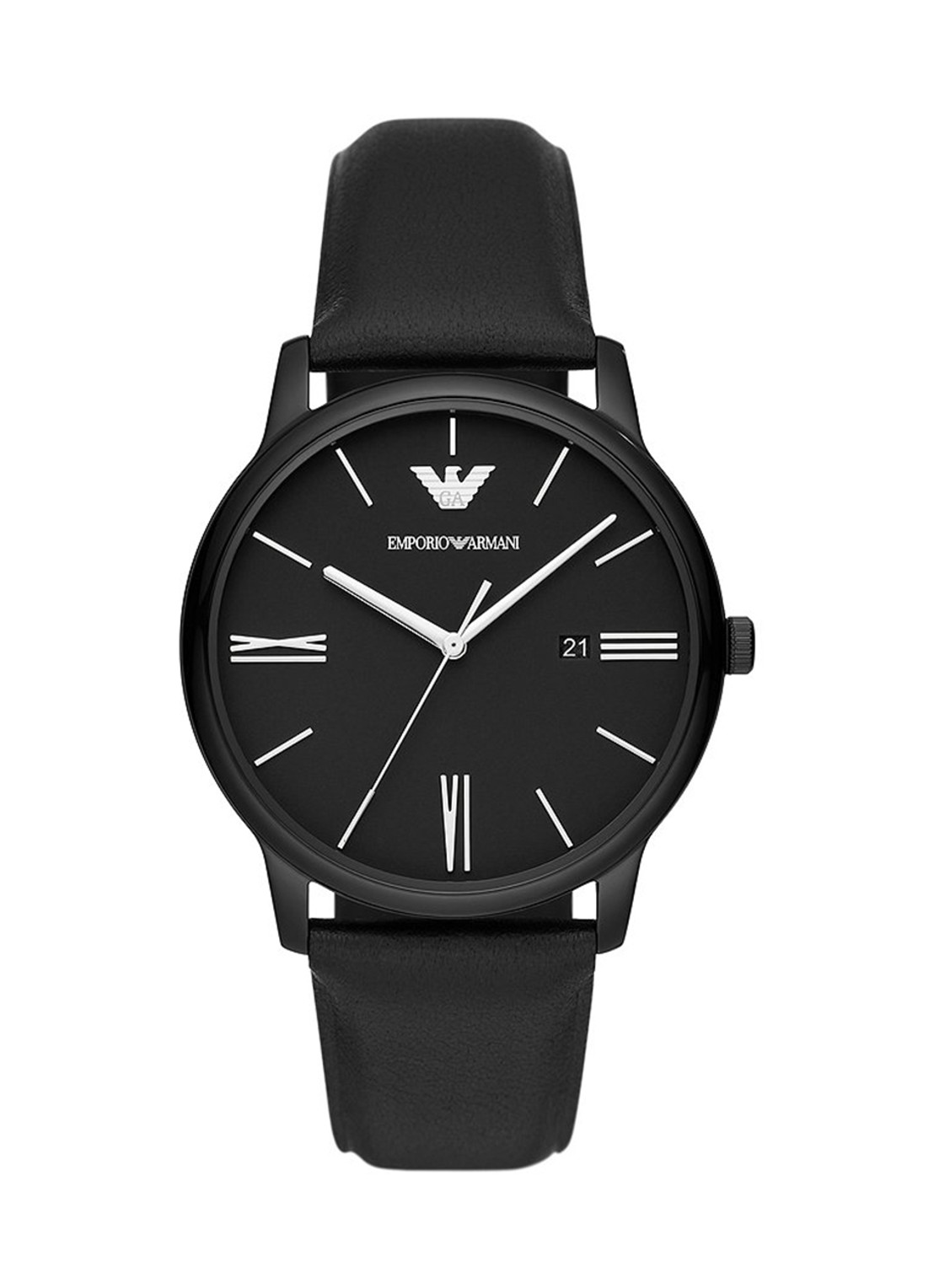 Armani Horloge AR11573 - voorkant zwart