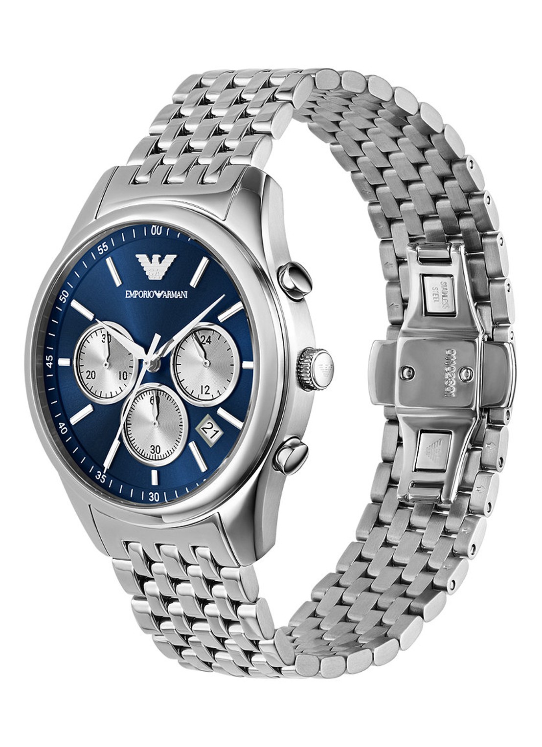 Armani Horloge AR11582 - detail 4 zilver