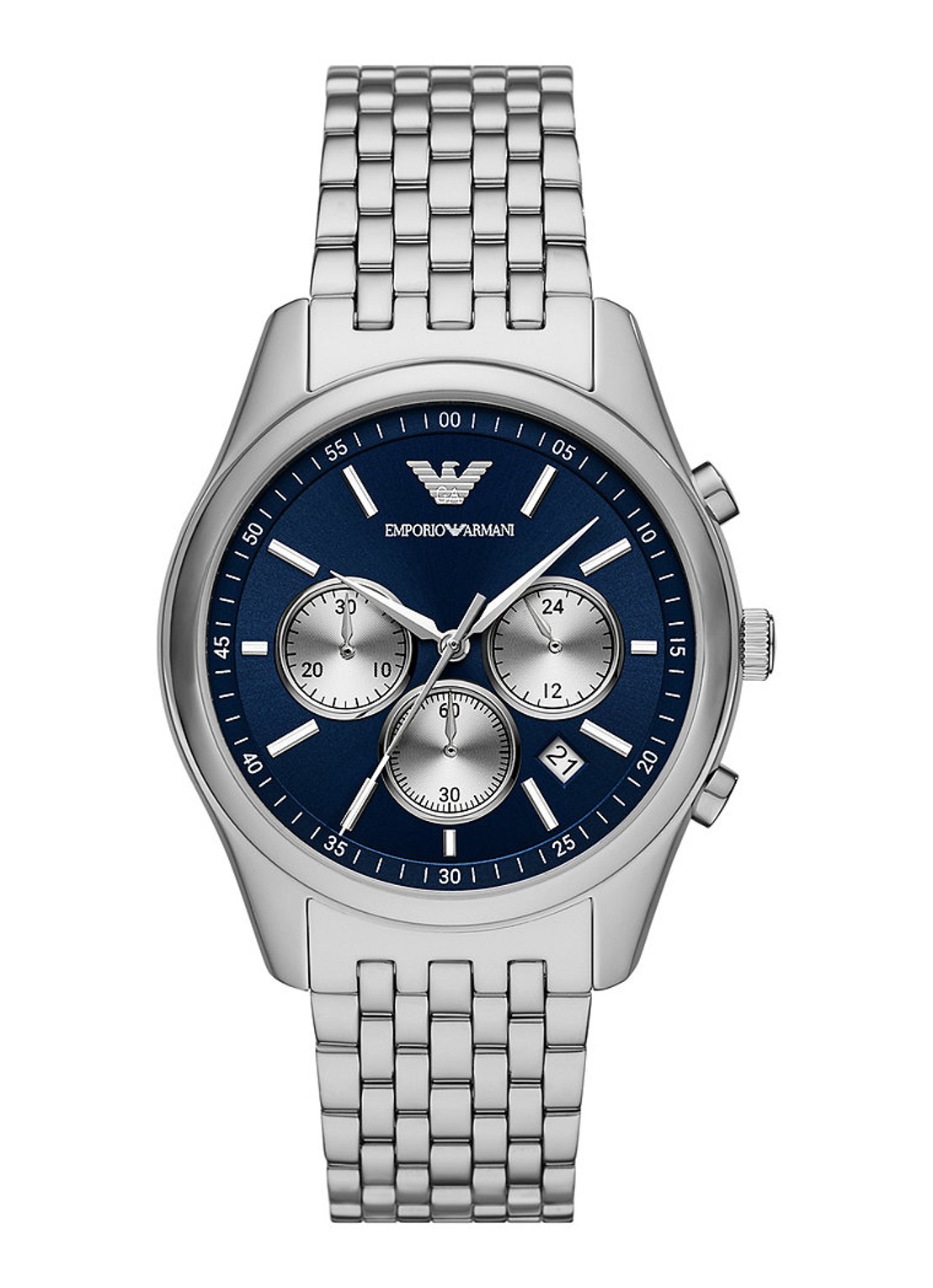Armani Horloge AR11582 - voorkant zilver