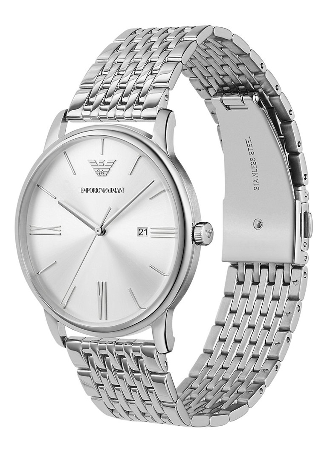 Armani Horloge AR11599 - detail 3 zilver