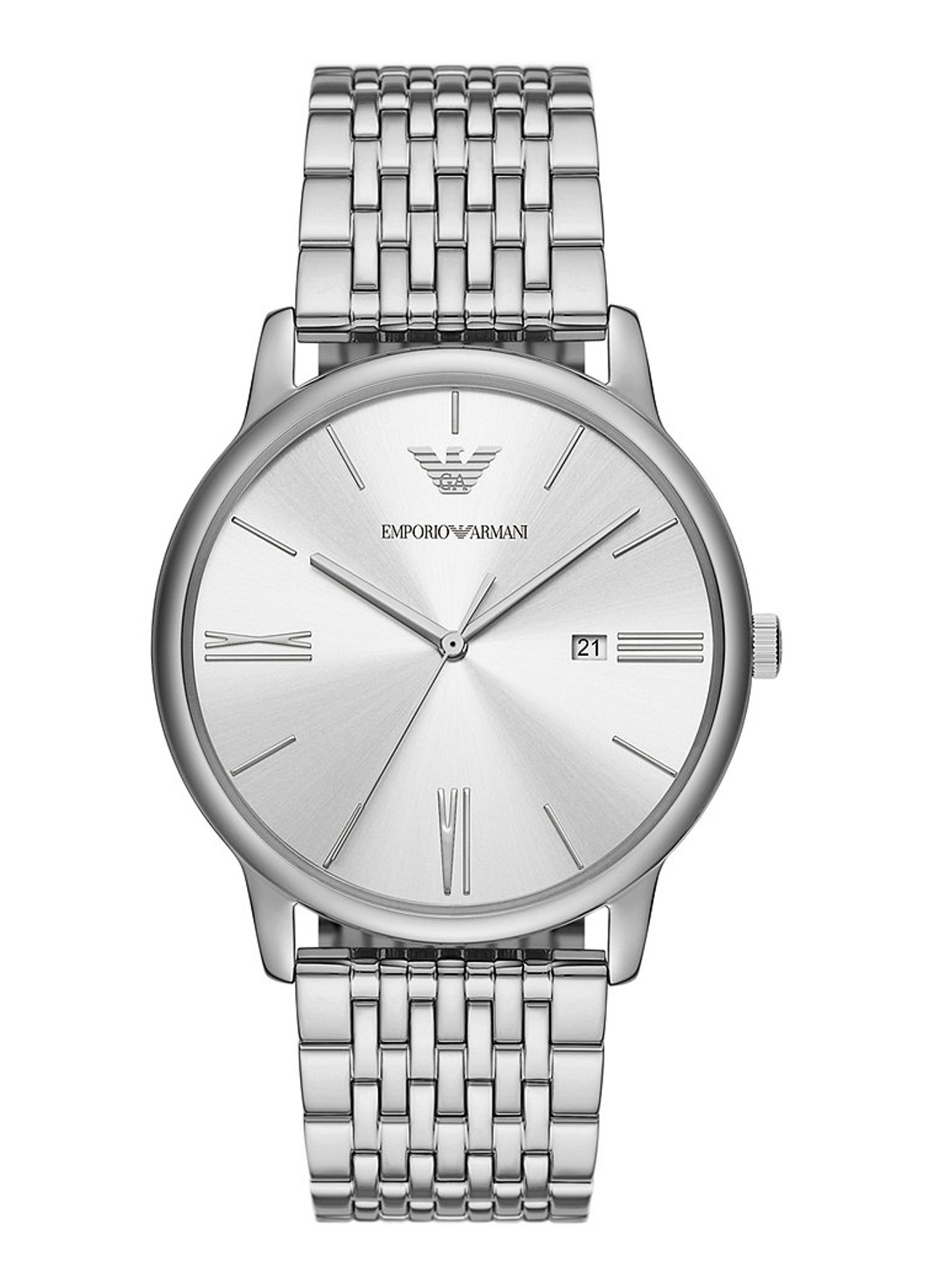 Armani Horloge AR11599 - voorkant 4 zilver