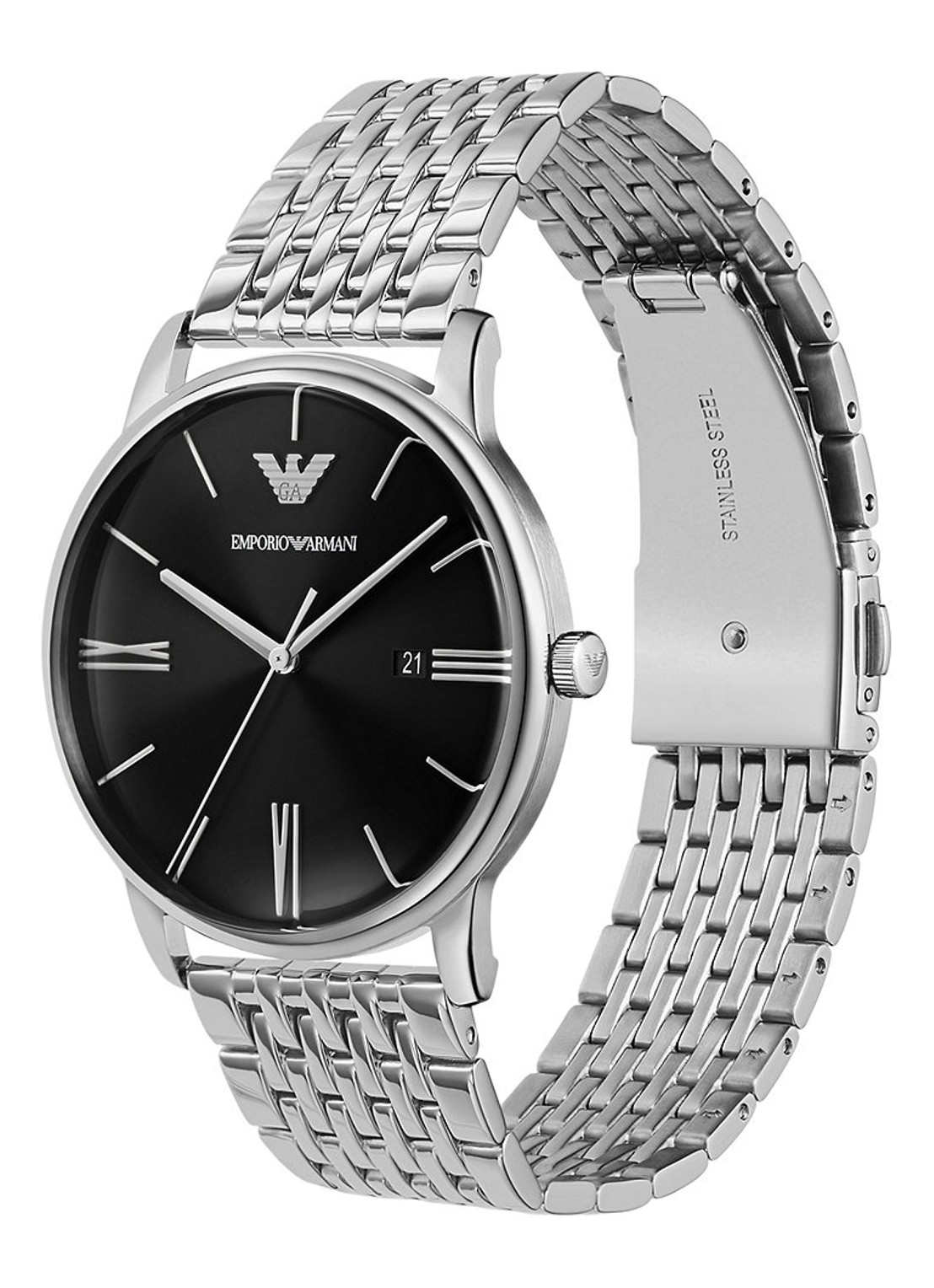 Armani Horloge AR11600 - detail 3 zilver