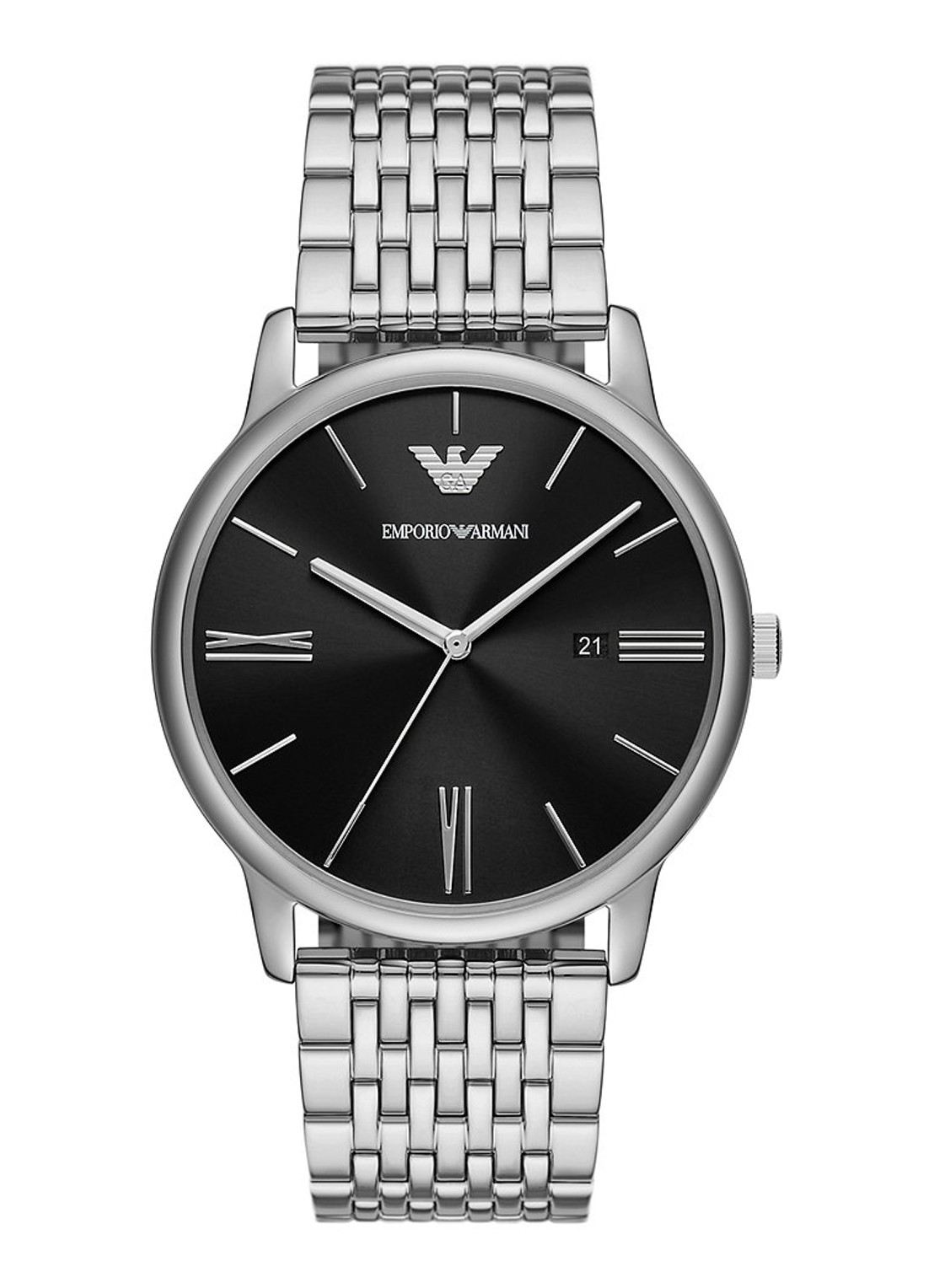 Armani Horloge AR11600 - voorkant 4 zilver