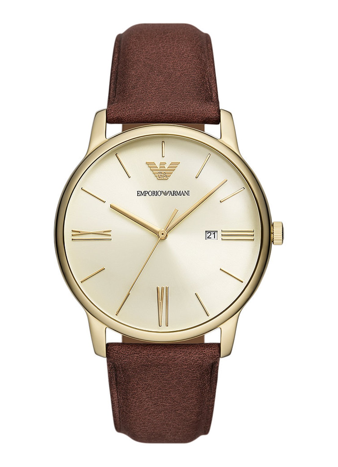 Armani Horloge AR11610 - voorkant bruin