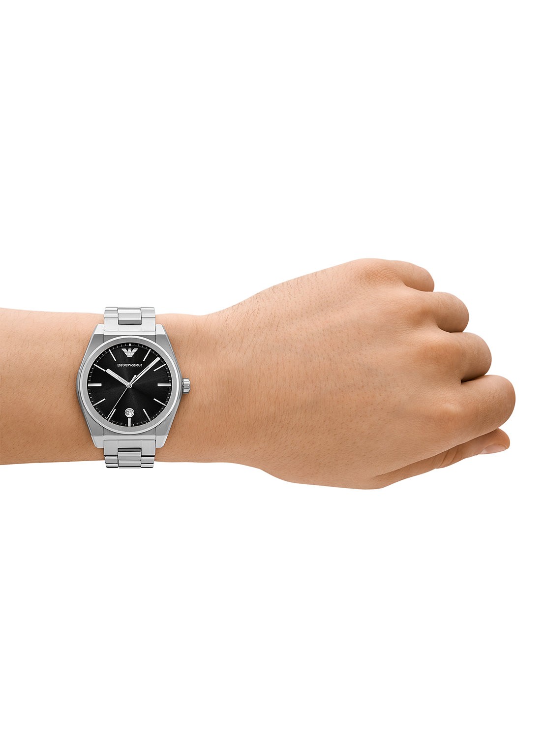 Armani Horloge AR11622 - detail 5 zilver