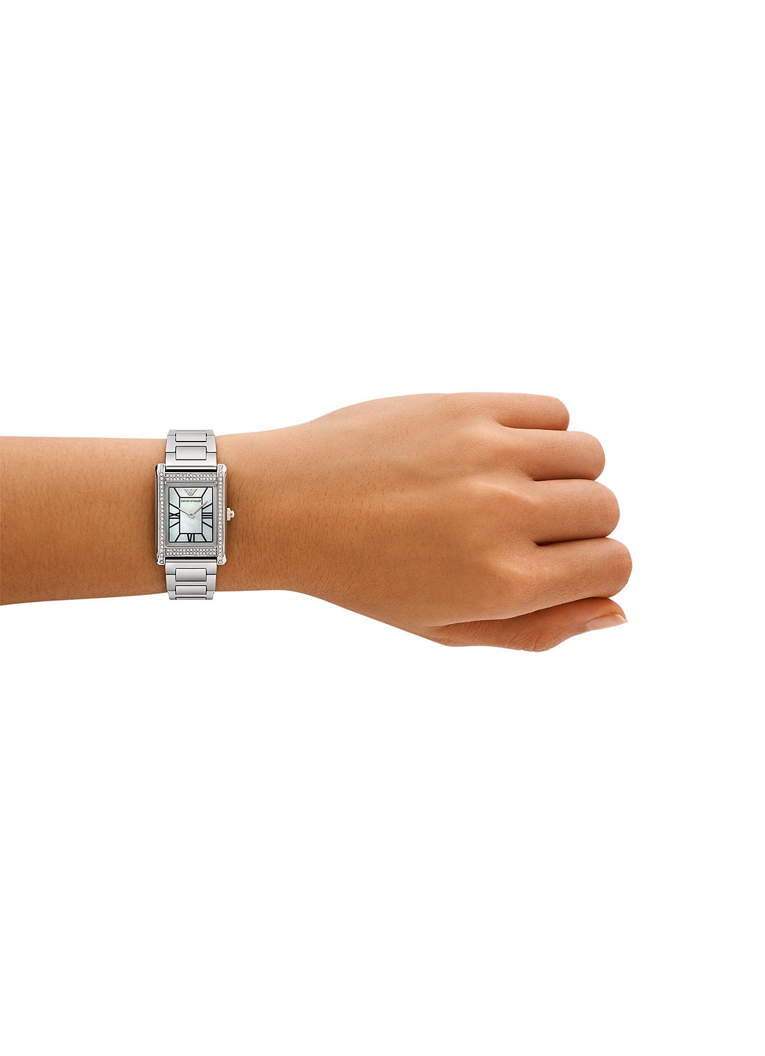 Armani Horloge AR11625 - detail 5 zilver
