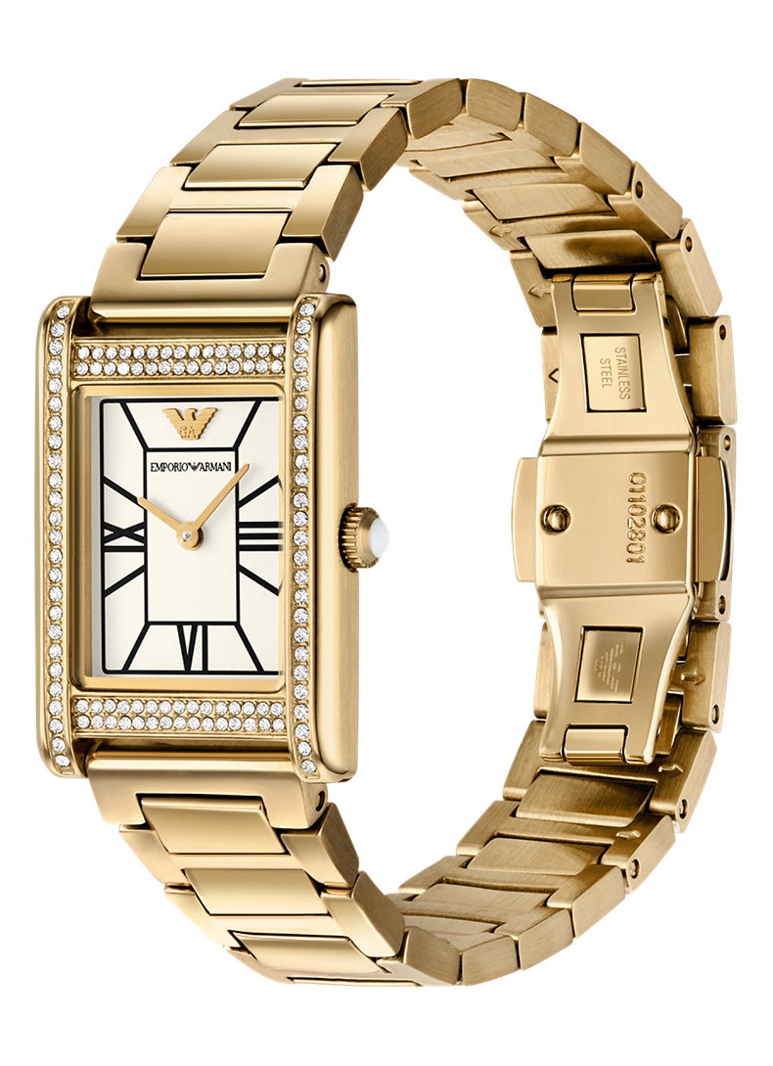 Armani Horloge AR11659 - detail 4 goud