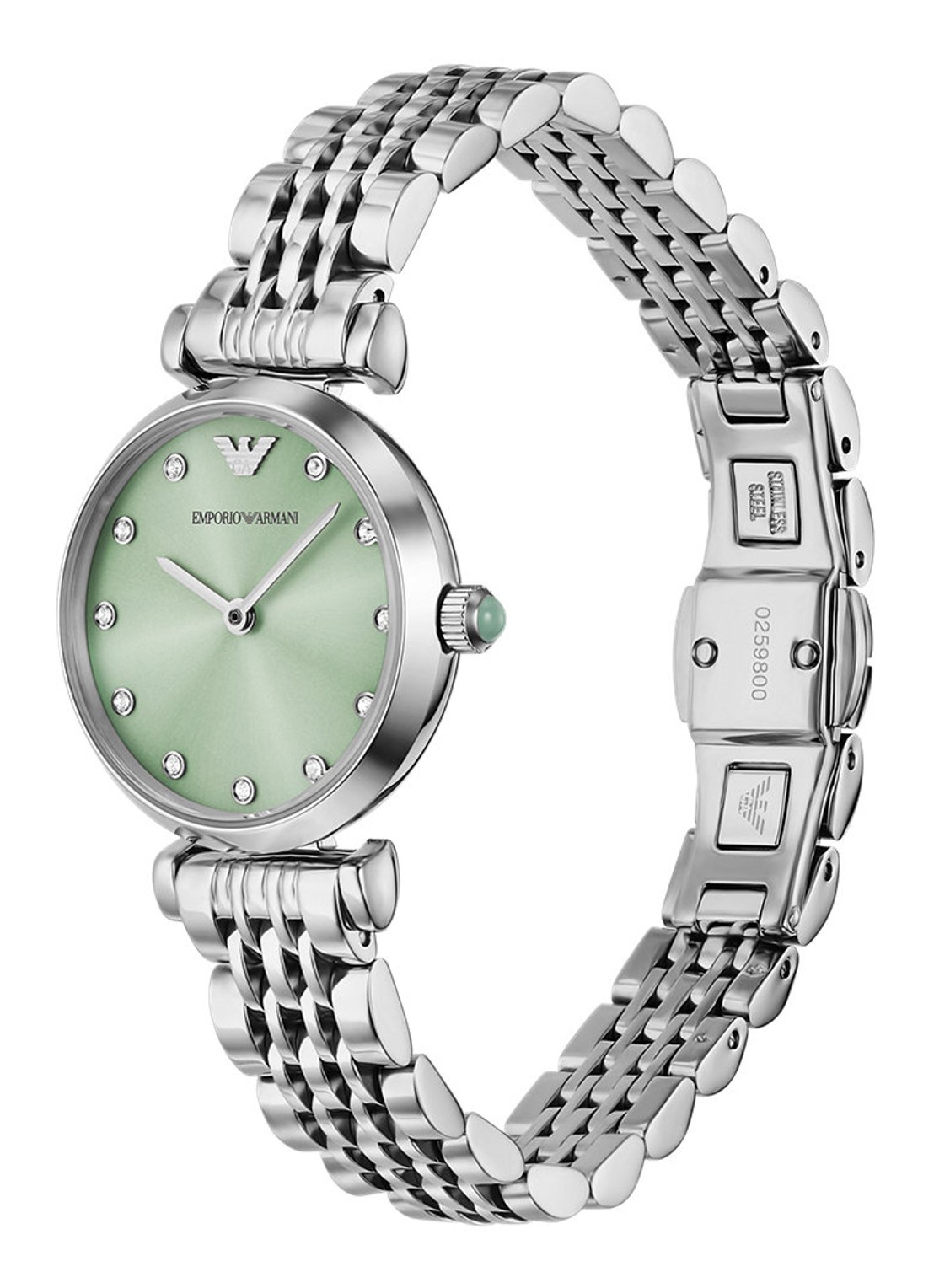 Armani Horloge AR11667 - detail 4 zilver