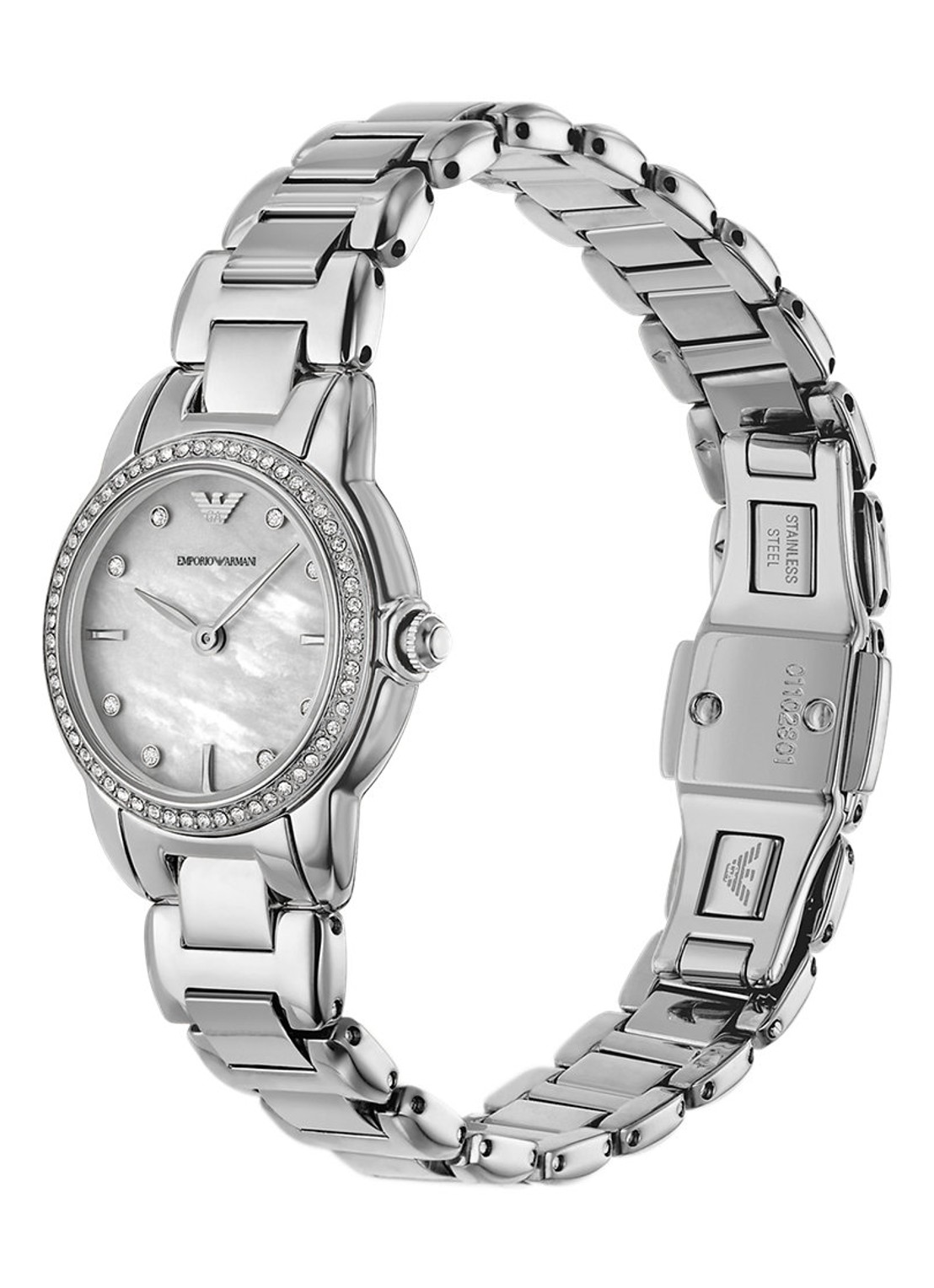 Armani Horloge AR11669 - detail 3 zilver