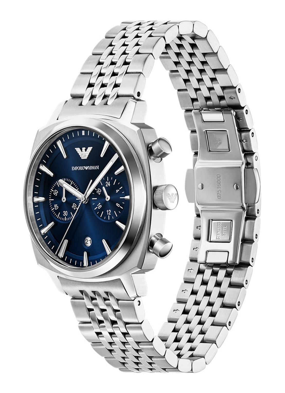 Armani Horloge AR11688 - detail 3 zilver