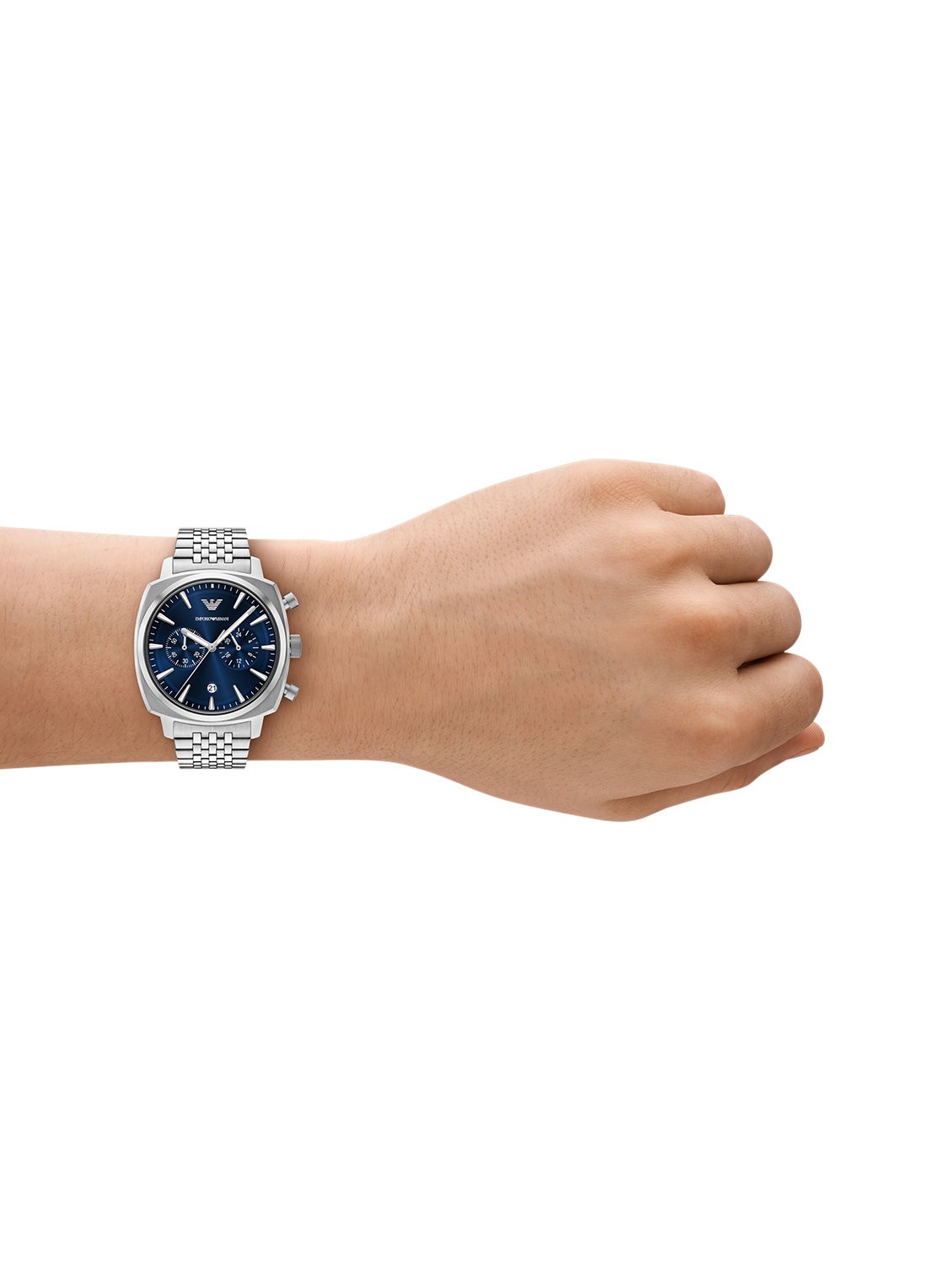 Armani Horloge AR11688 - detail 4 zilver