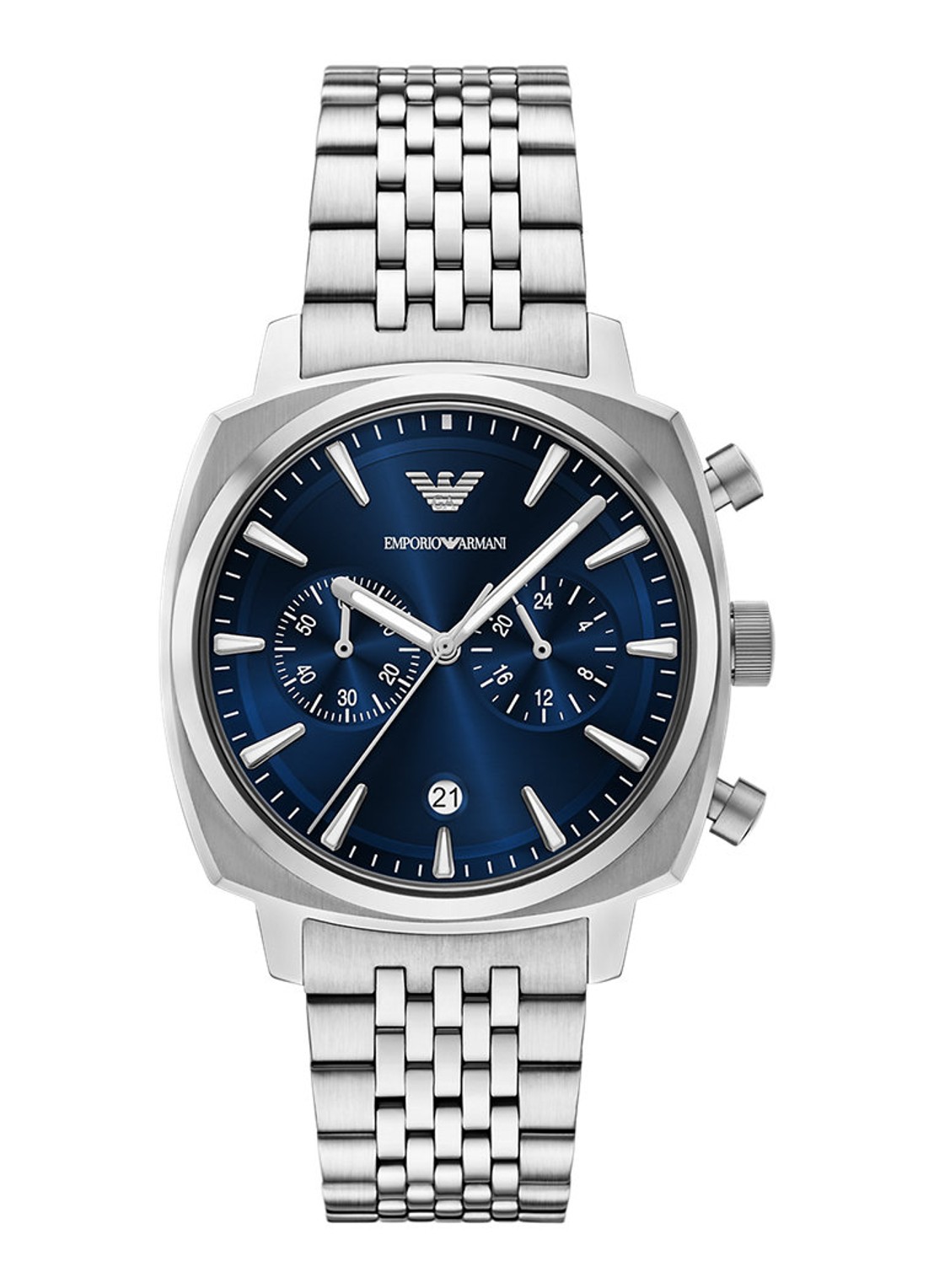 Armani Horloge AR11688 - voorkant 5 zilver