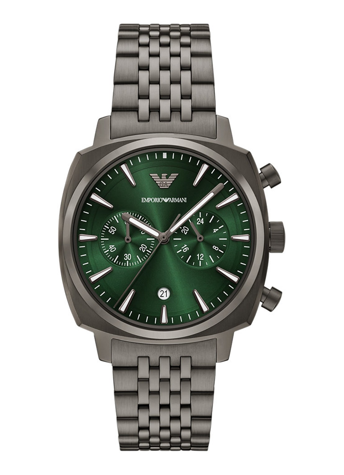 Armani Horloge AR11689 - voorkant 5 antraciet
