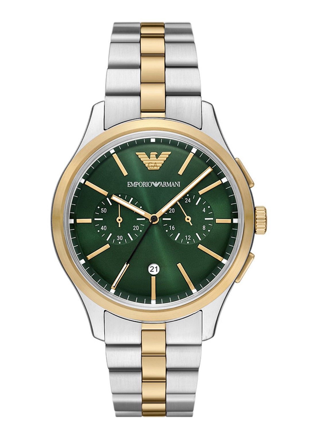 Armani Horloge AR11692 - voorkant 5 zilver