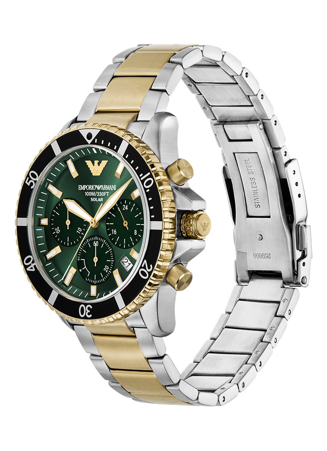 Armani Horloge AR11695 - detail 4 zilver
