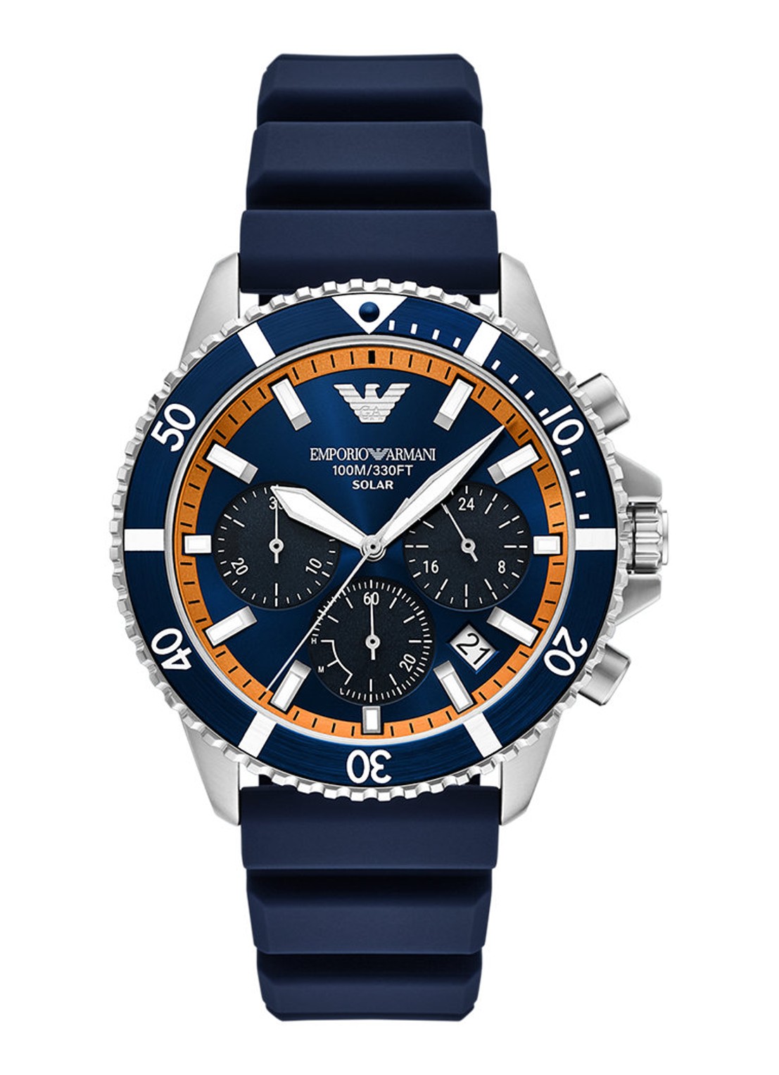 Armani Horloge AR11696 - voorkant 5 zilver