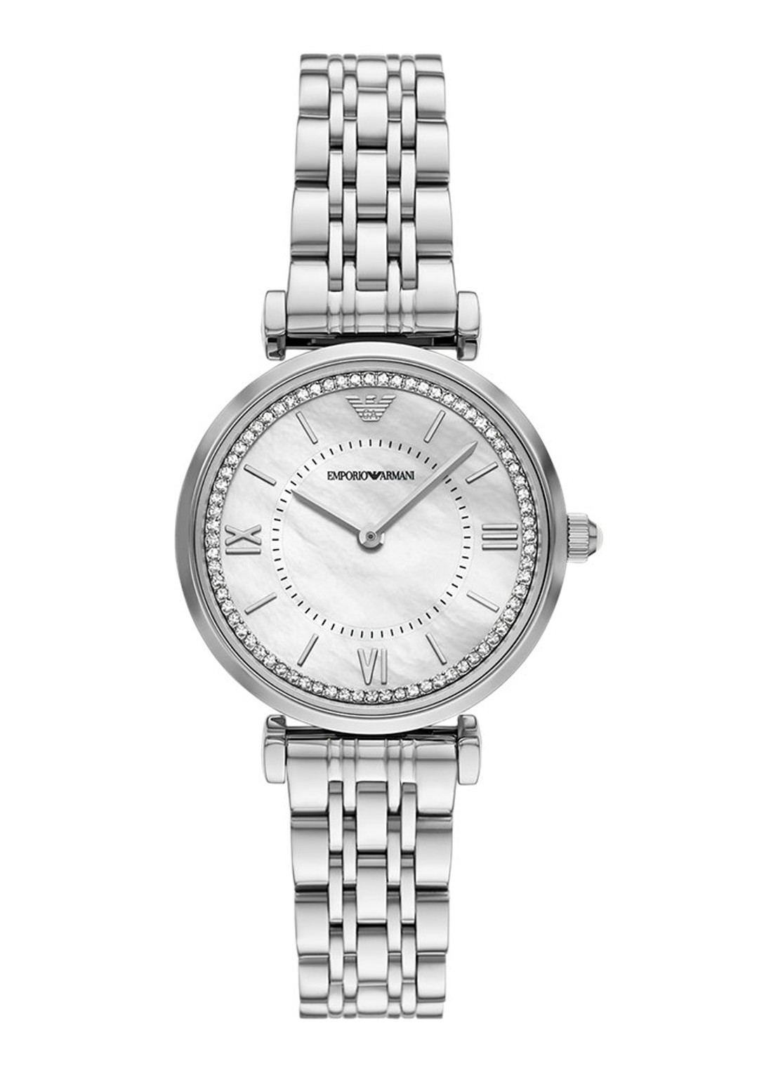 Armani Horloge AR11701 - voorkant zilver