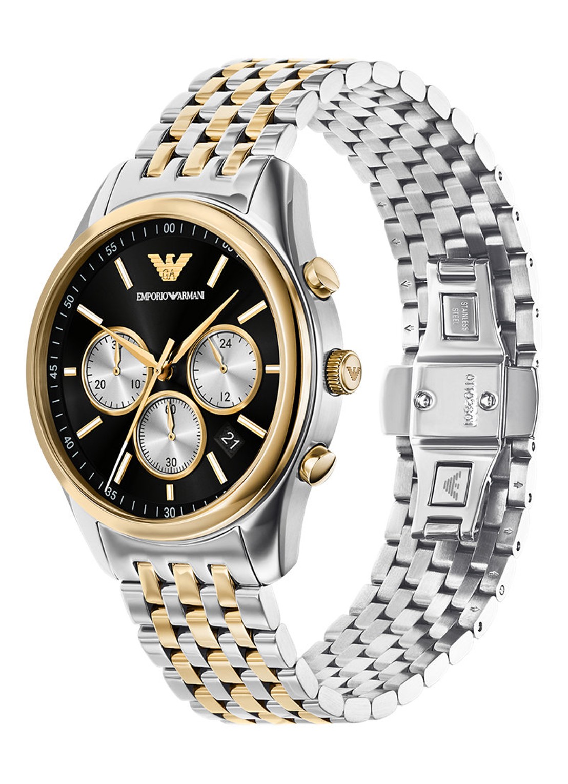 Armani Horloge AR11713 - detail 4 zilver