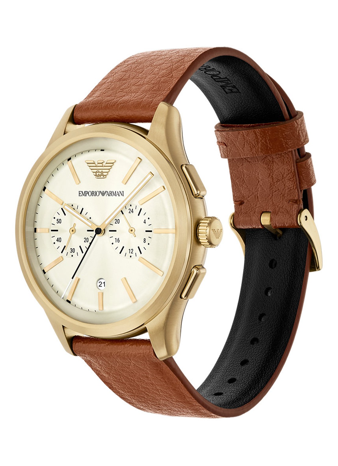 Armani Horloge AR11714 - detail 4 goud