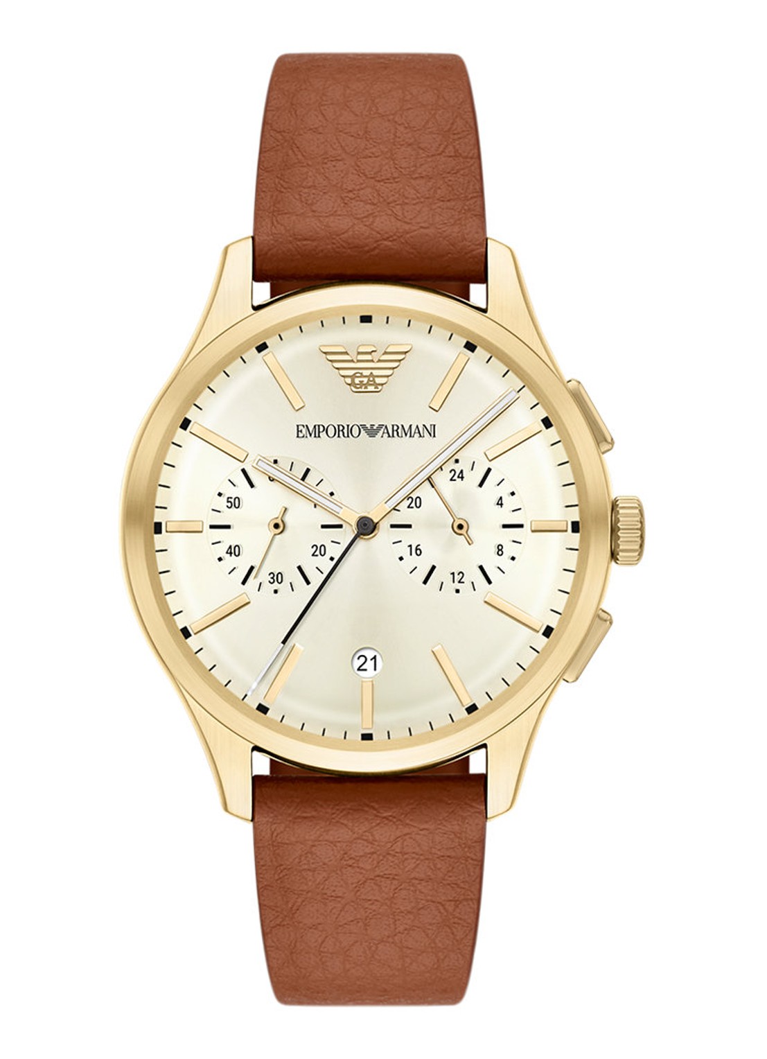 Armani Horloge AR11714 - voorkant goud