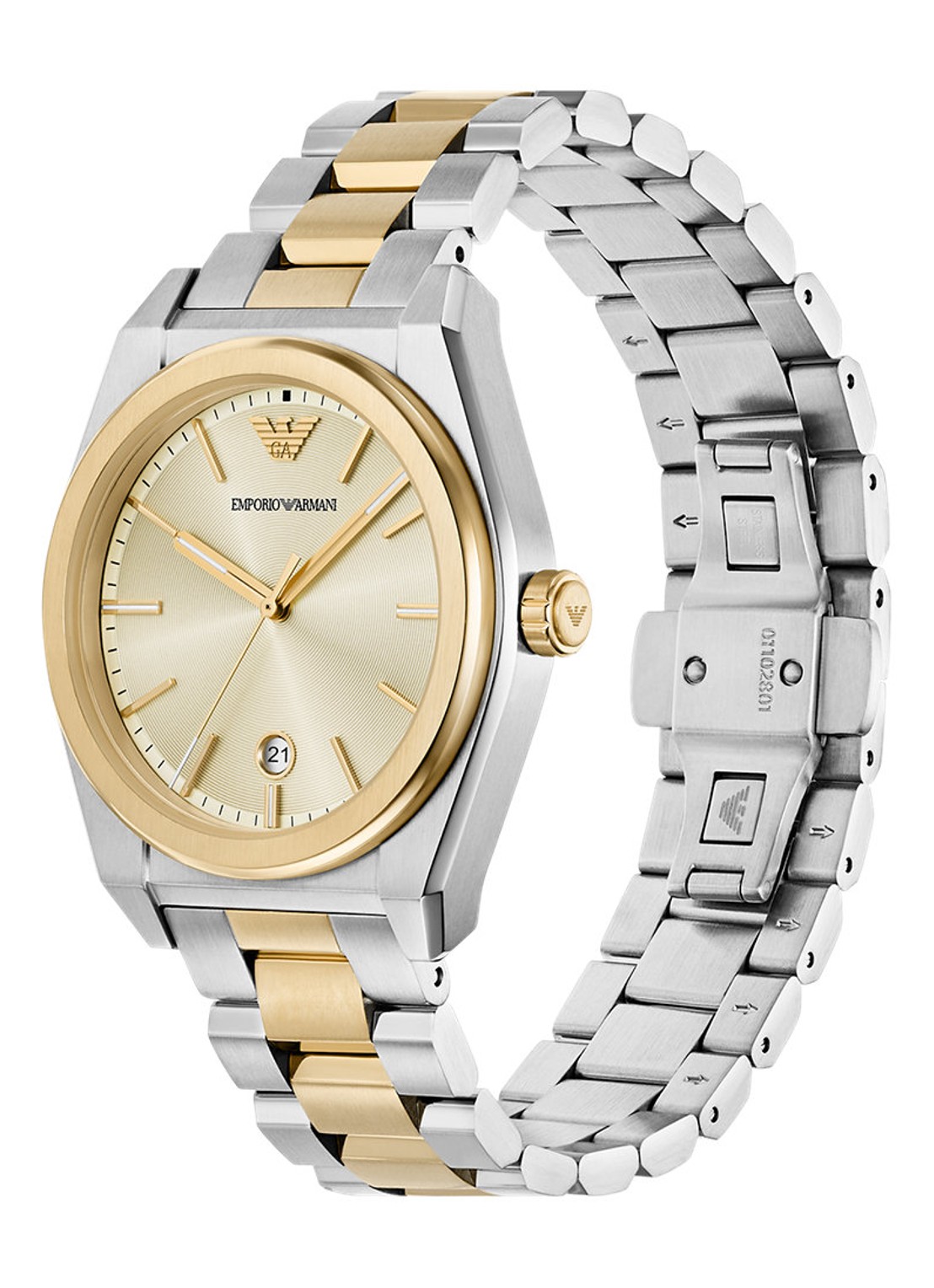 Armani Horloge AR11716 - detail 4 zilver