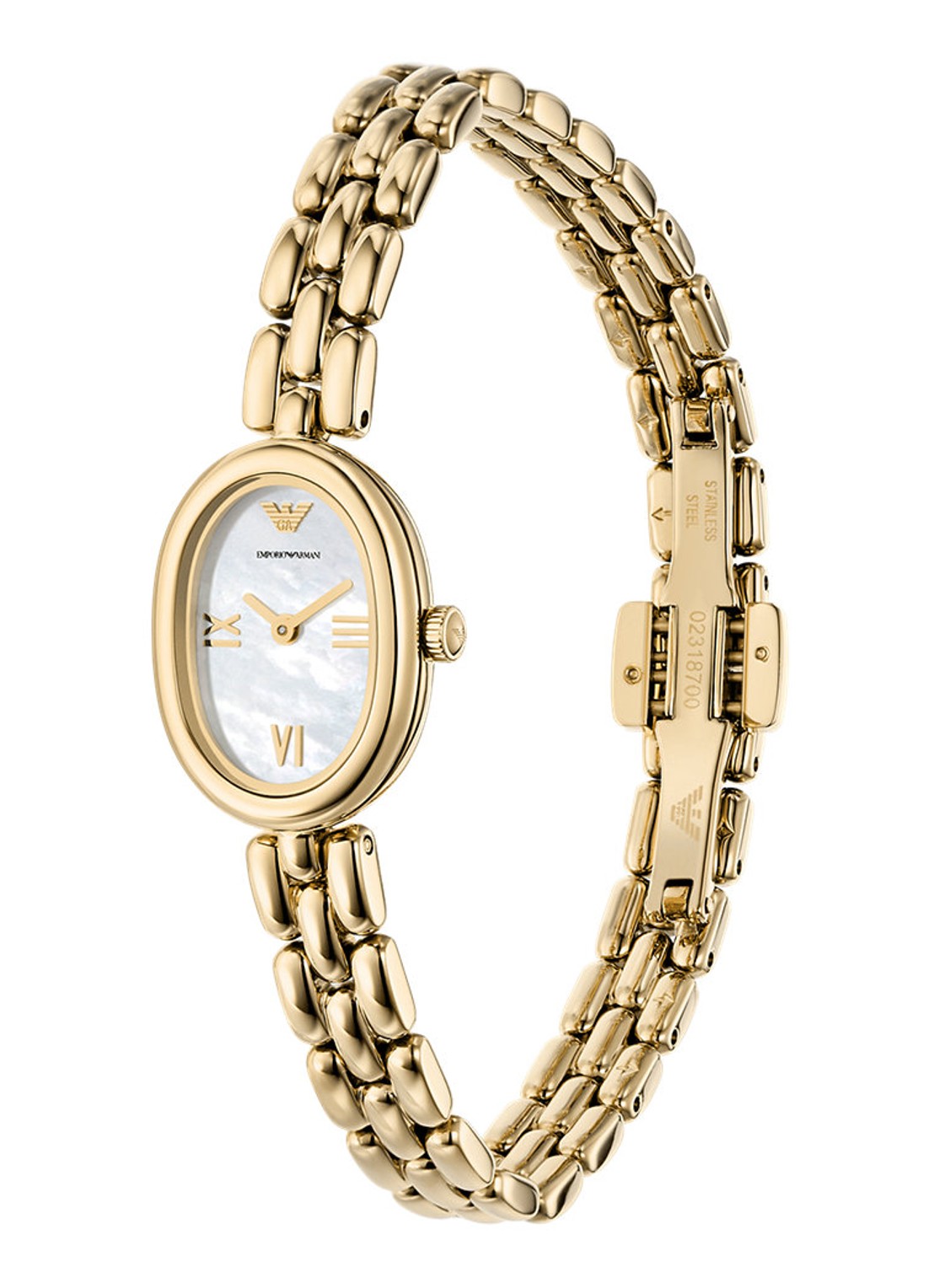 Armani Horloge AR11721 - detail 4 goud