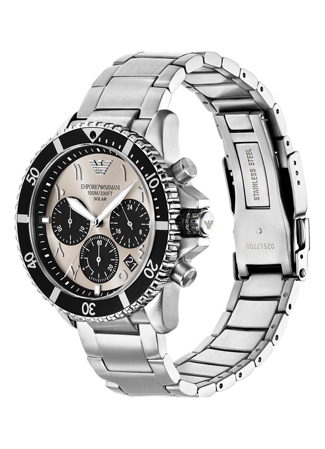 Armani Horloge AR11722 - detail 3 zilver