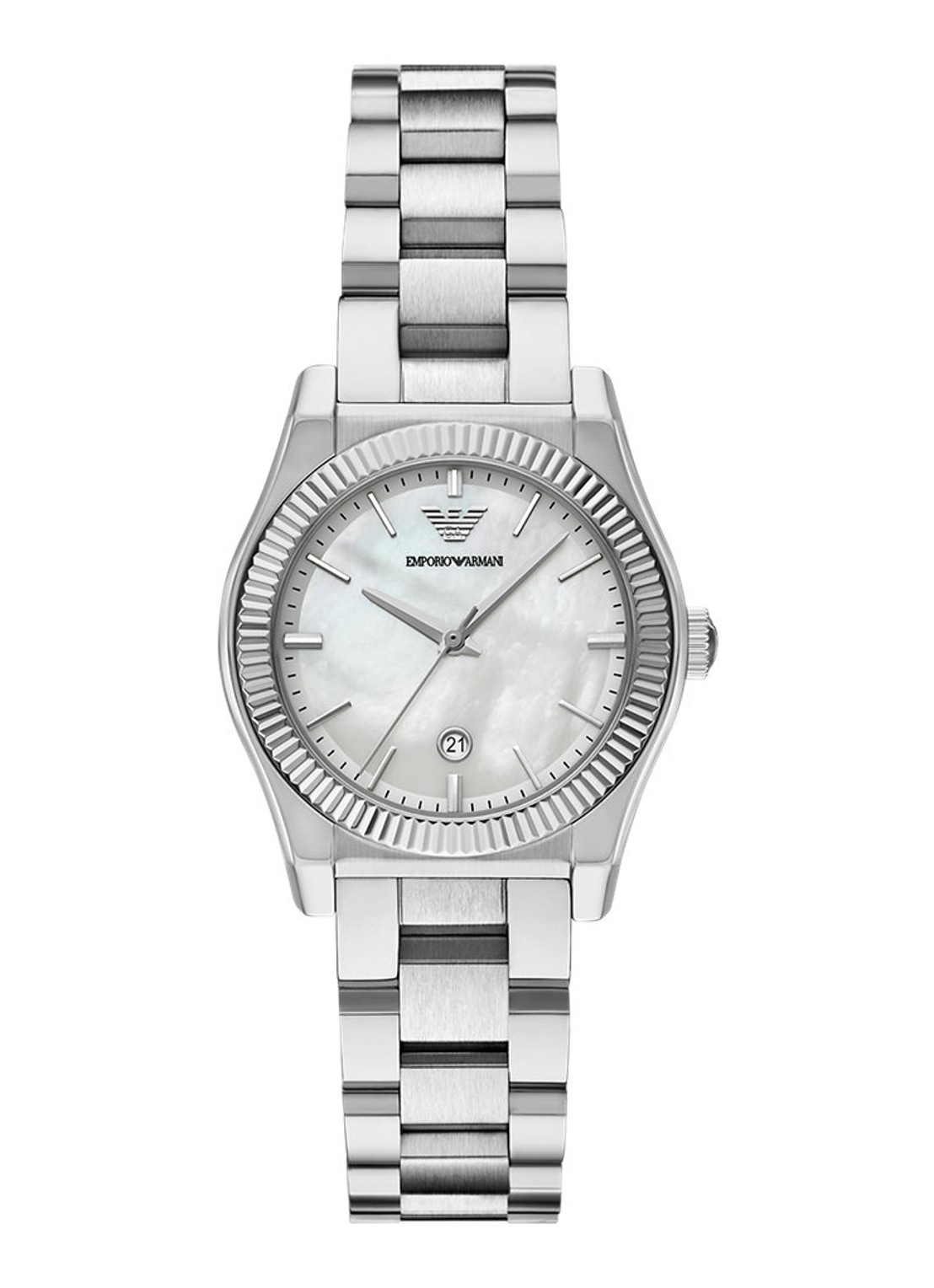 Armani Horloge AR11723 - voorkant 5 zilver