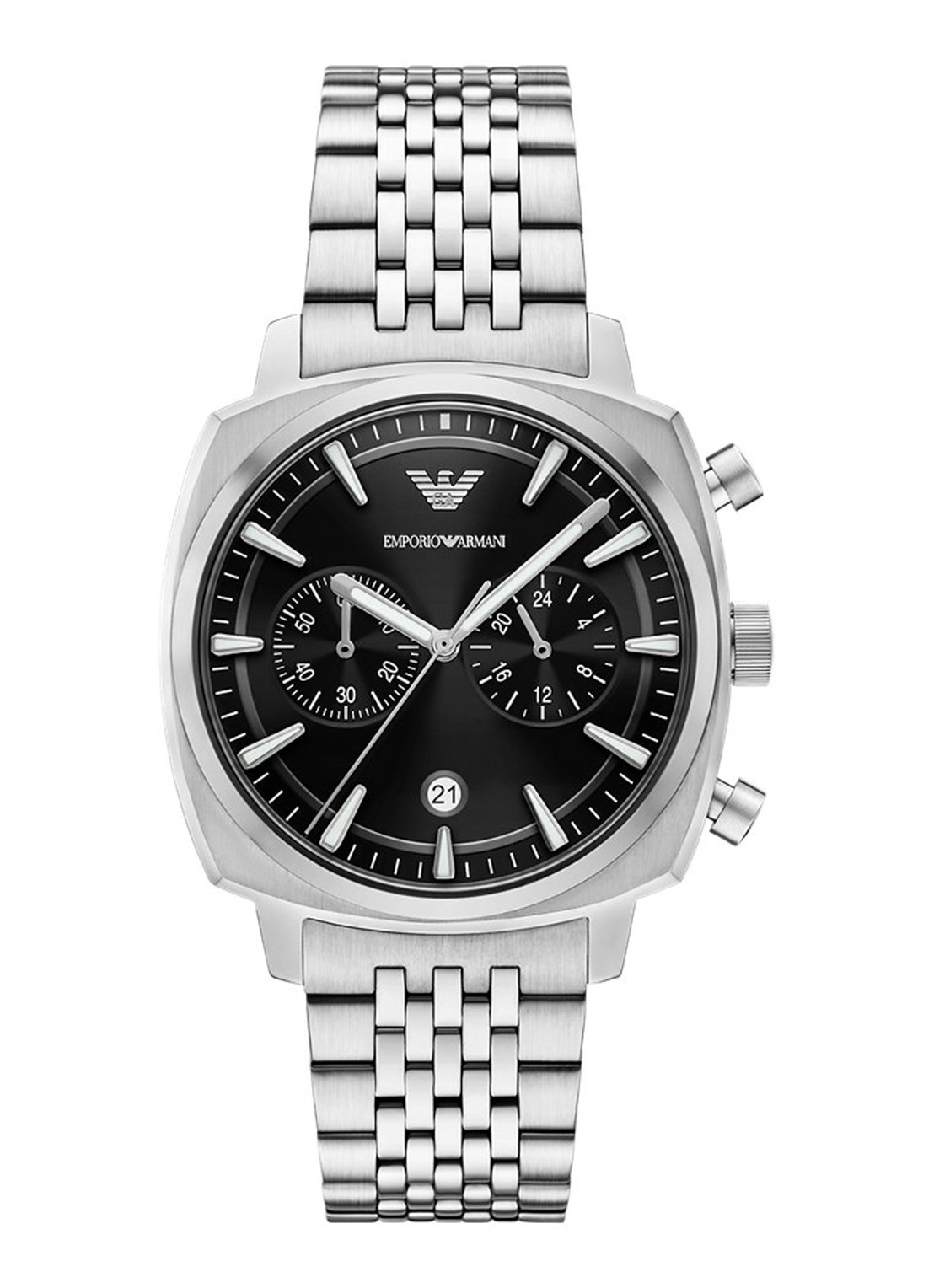 Armani Horloge AR11725 - voorkant zilver
