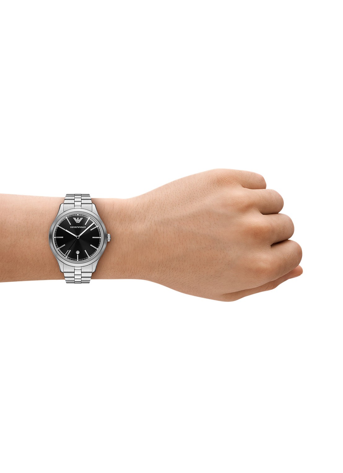 Armani Horloge AR11732 - detail 4 zilver