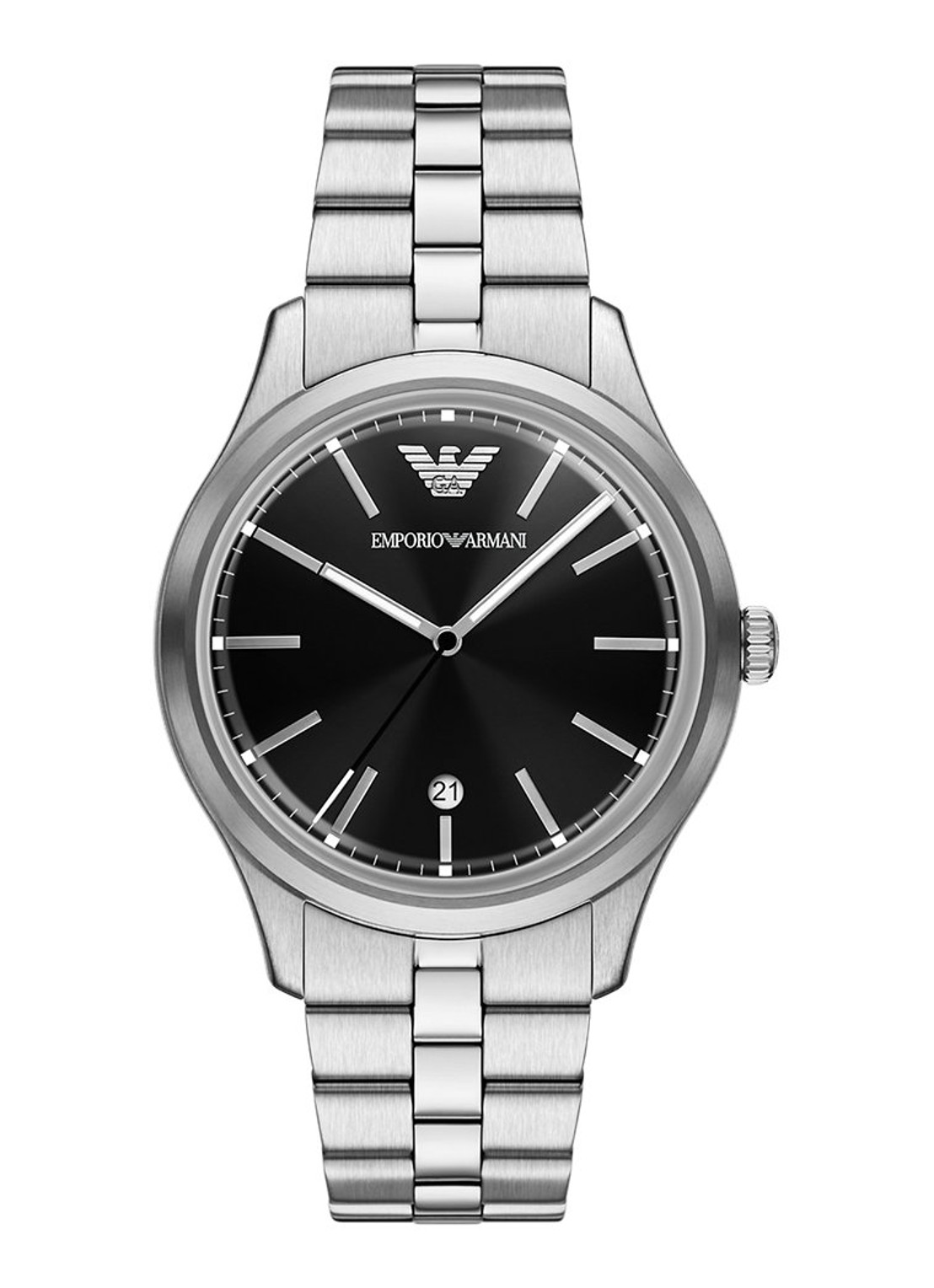 Armani Horloge AR11732 - voorkant 5 zilver