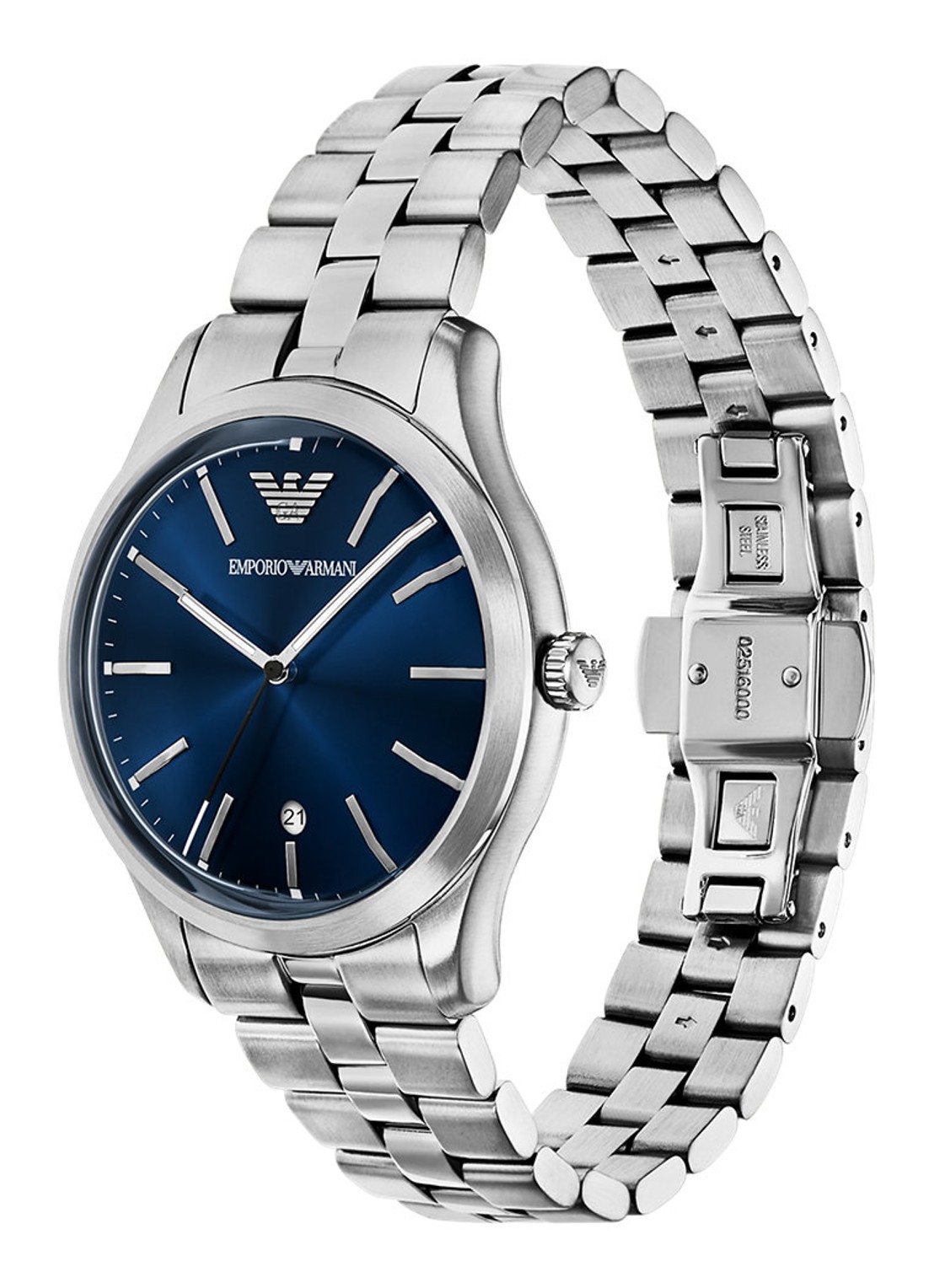 Armani Horloge AR11733 - detail 4 zilver