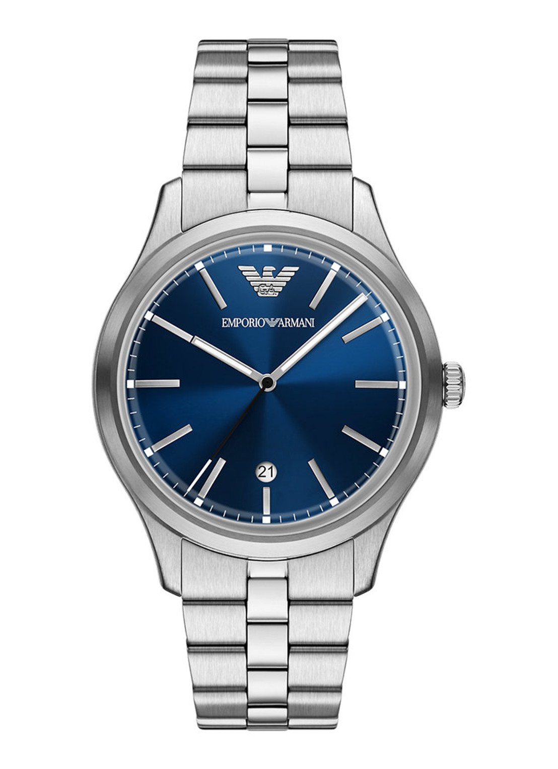 Armani Horloge AR11733 - voorkant zilver