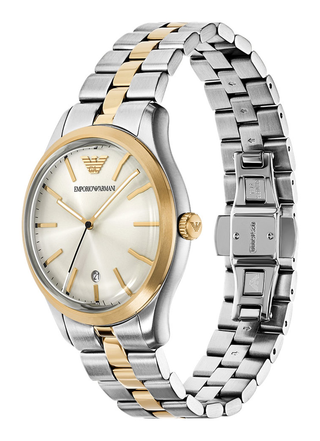 Armani Horloge AR11735 - detail 4 zilver