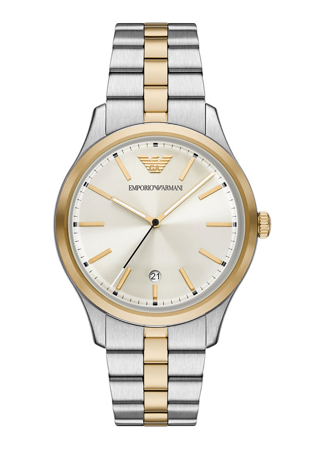 Armani Horloge AR11735 - voorkant zilver