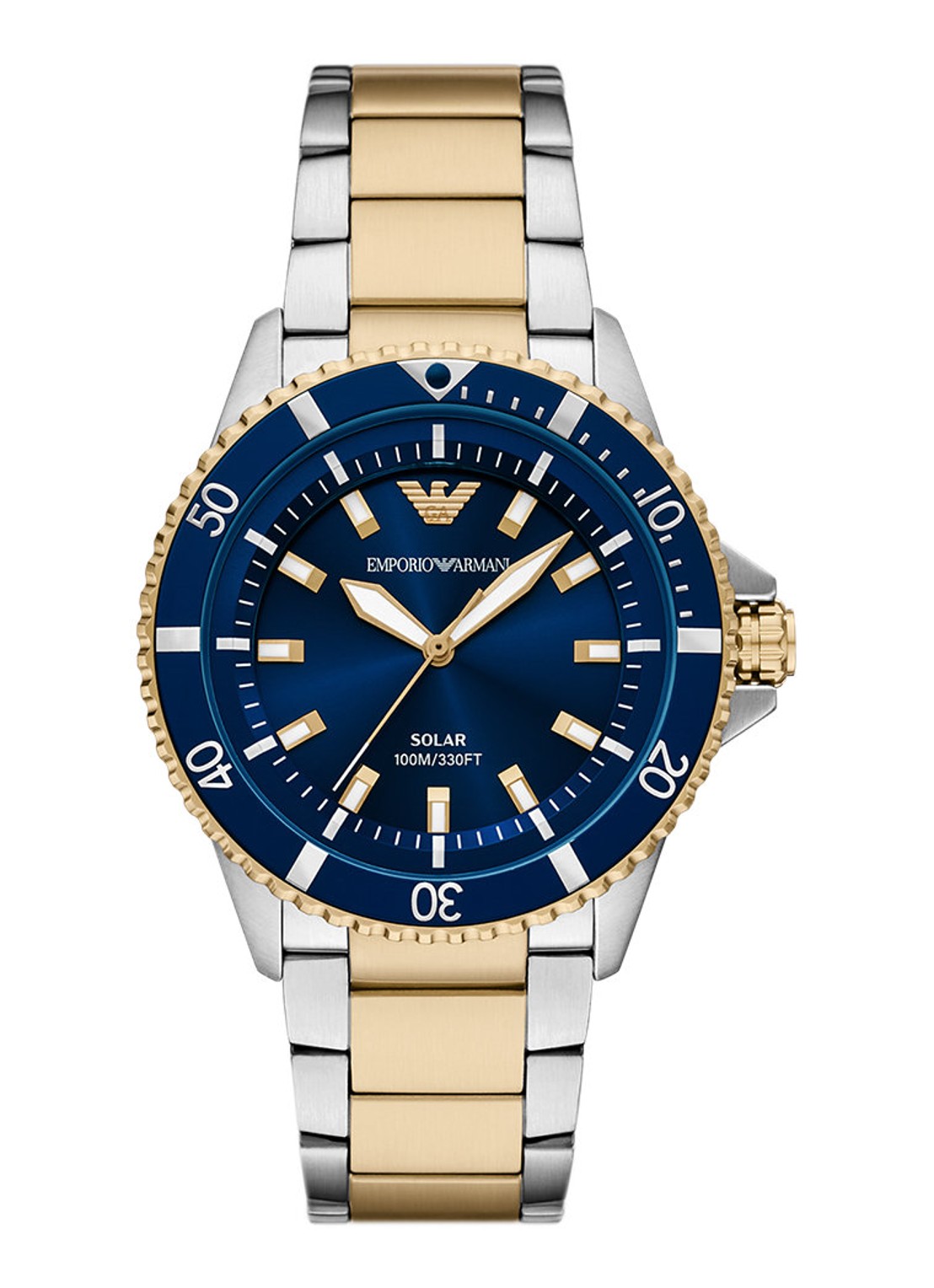 Armani Horloge AR11738 - voorkant zilver