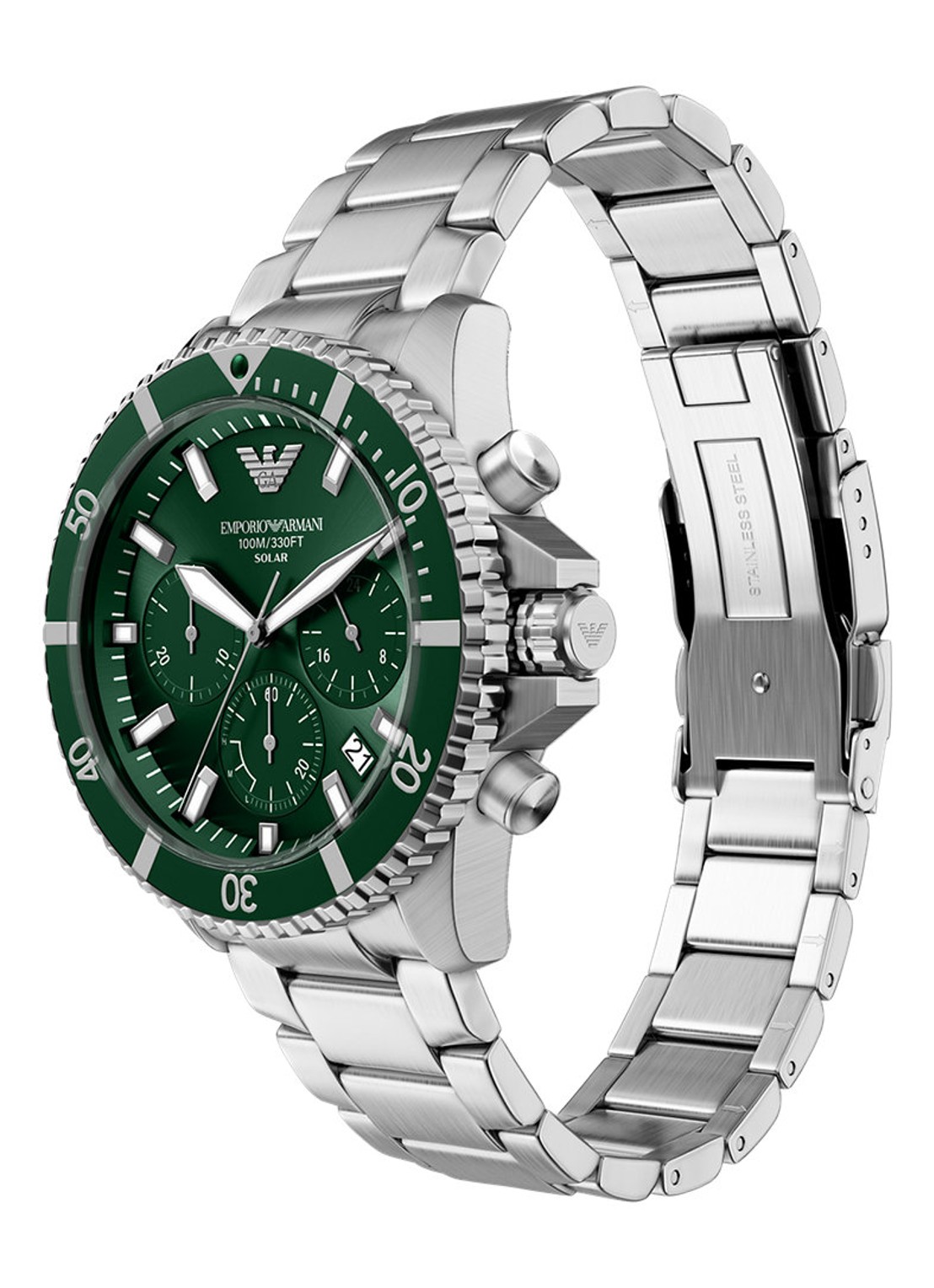 Armani Horloge AR11741 - detail 5 zilver