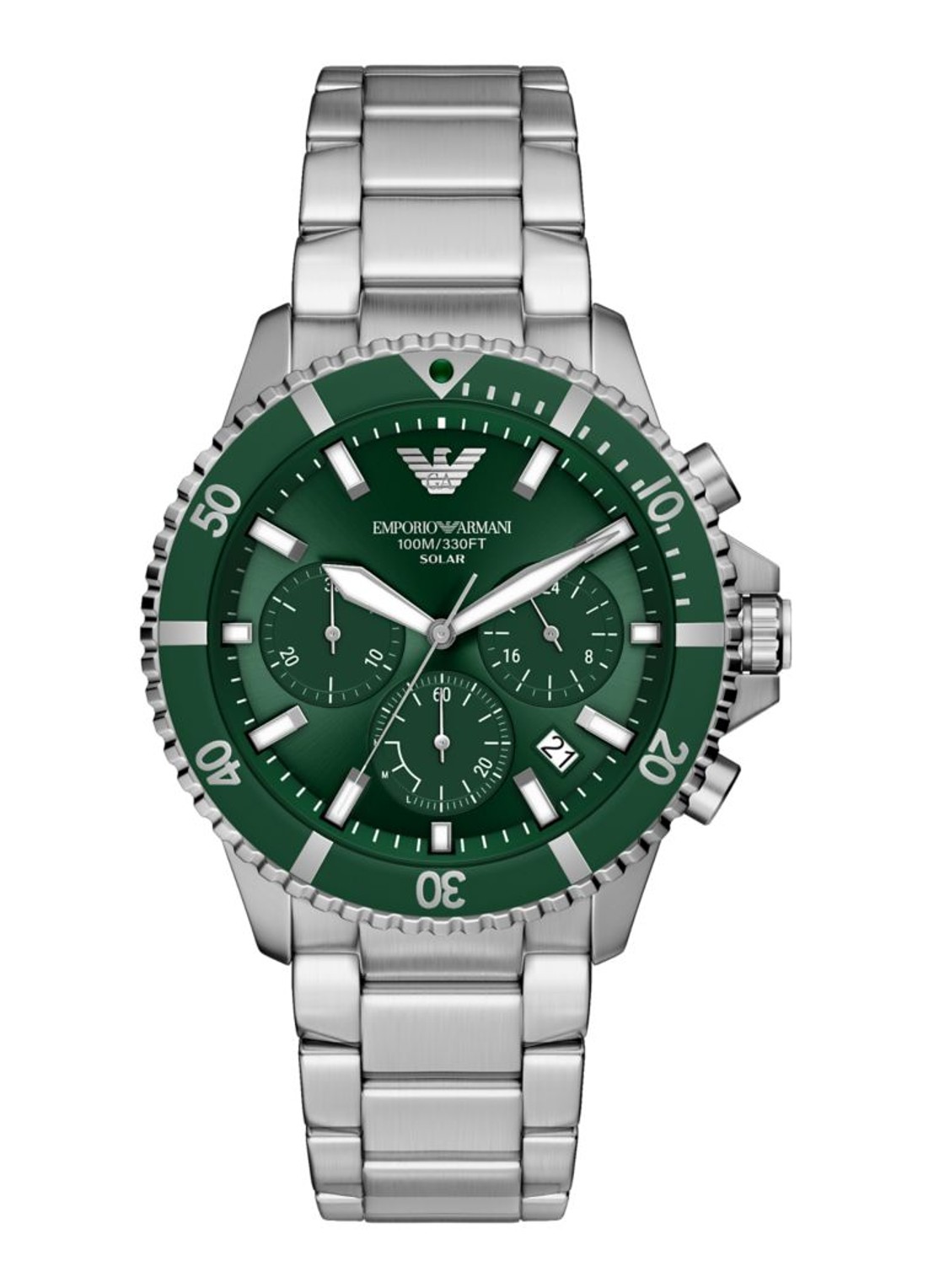 Armani Horloge AR11741 - voorkant zilver