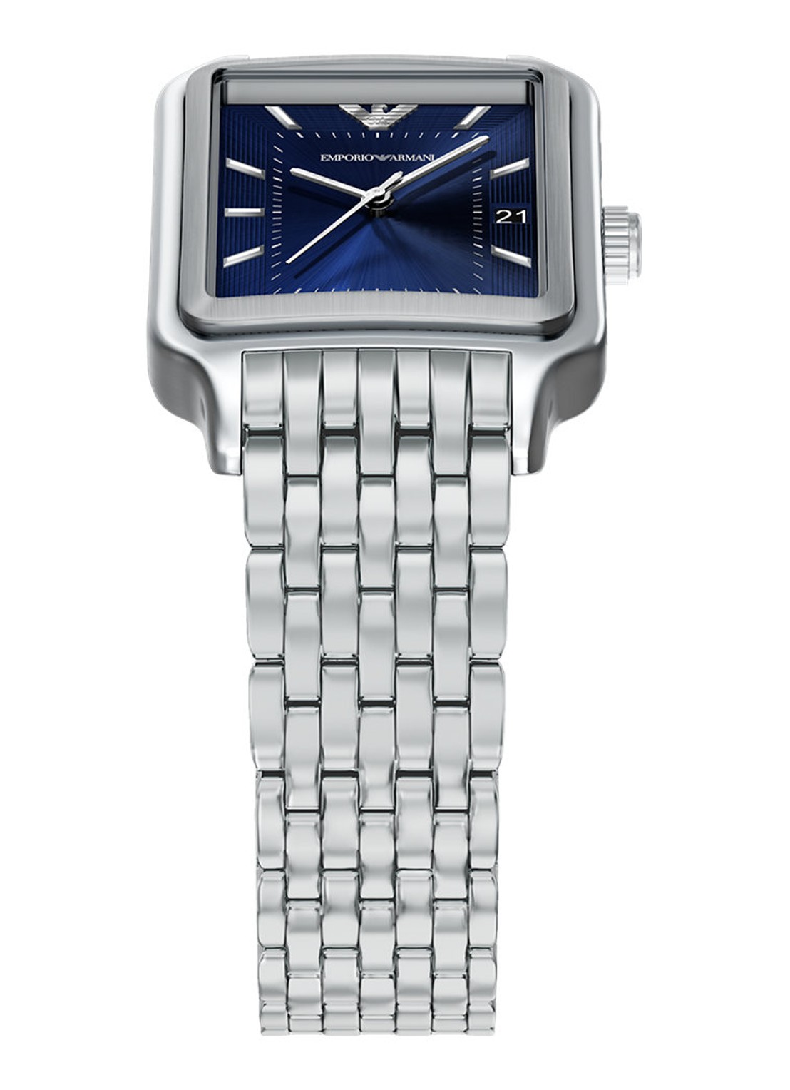 Armani Horloge AR11754 - detail 4 zilver