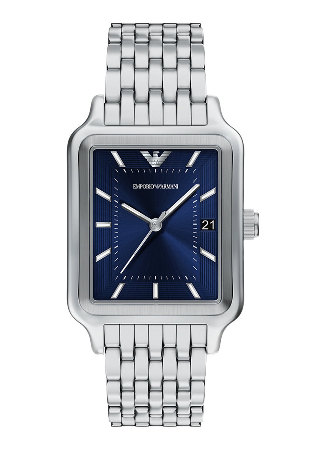 Armani Horloge AR11754 - voorkant zilver