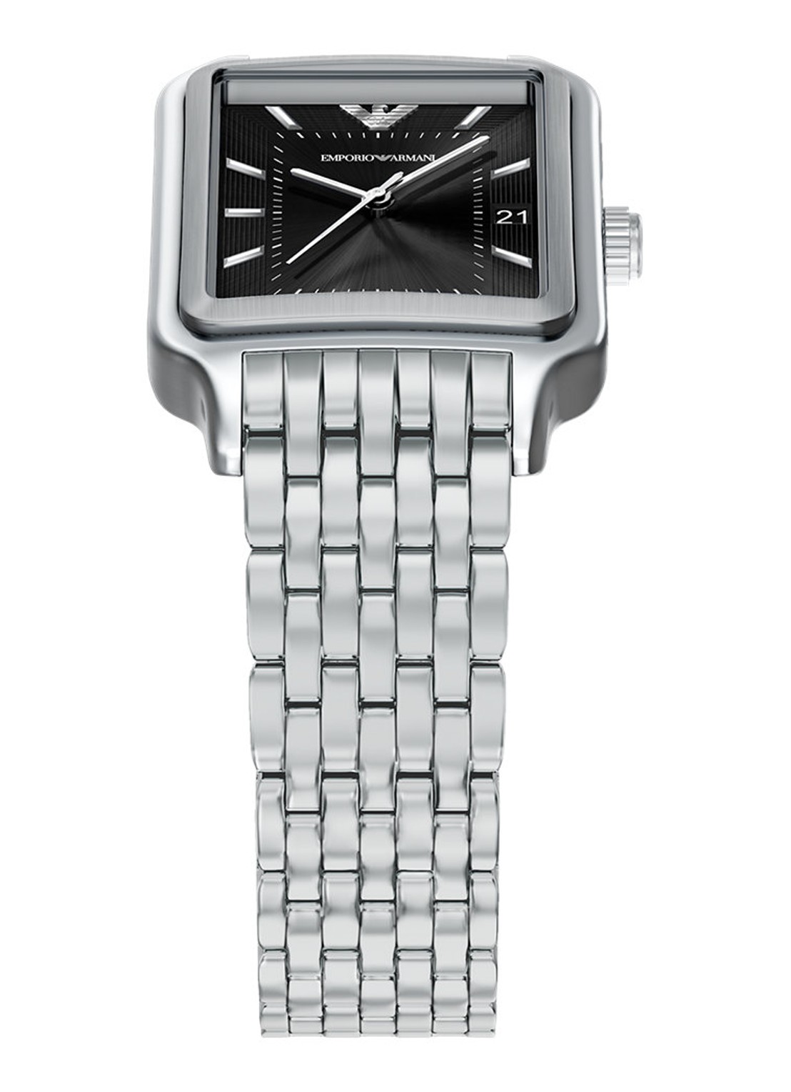 Armani Horloge AR11755 - detail 3 zilver